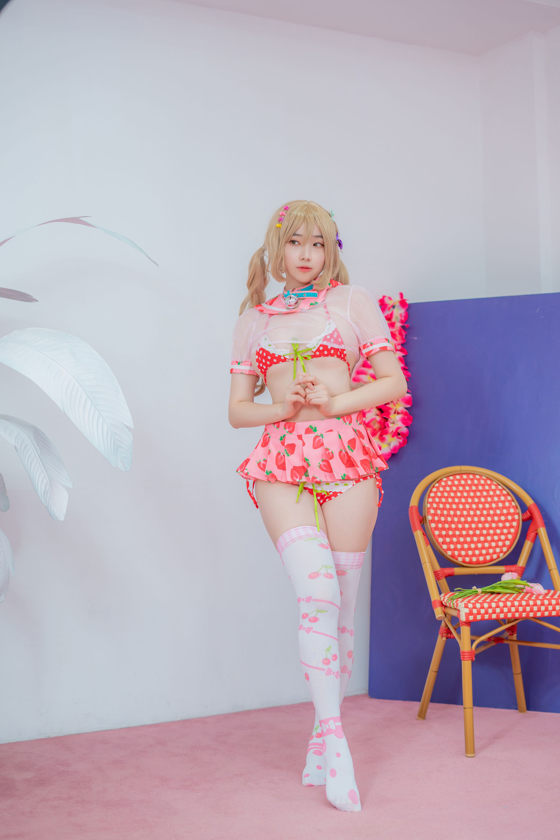 [CreamSoda]  Bambi - Over knee socks