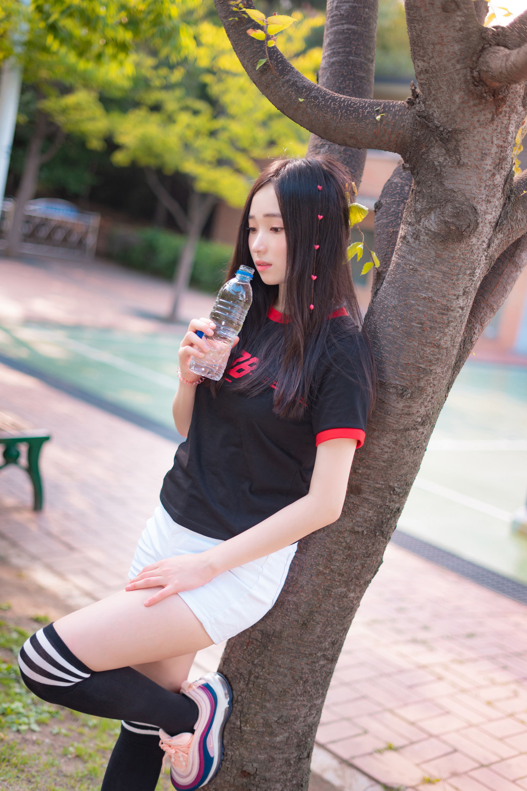 [CreamSoda]  Bambi - Over knee socks