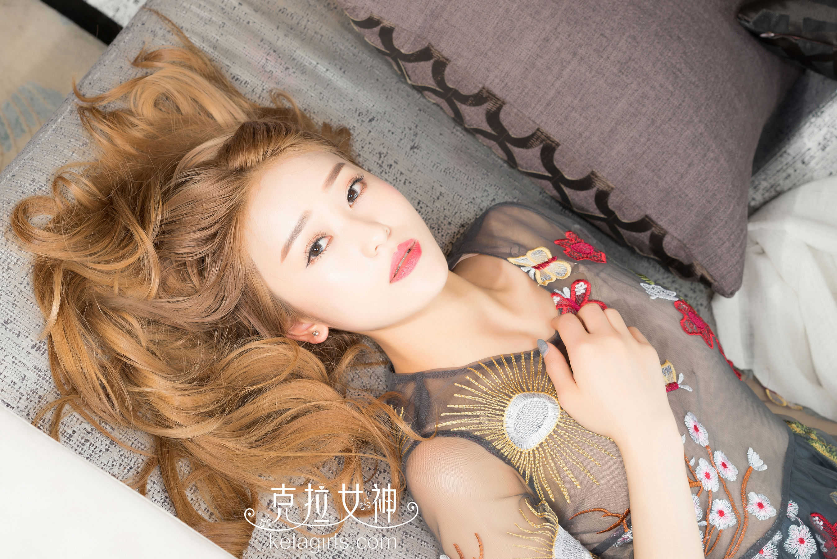 [克拉女神Kelagirls]  晨可 裙底风光
