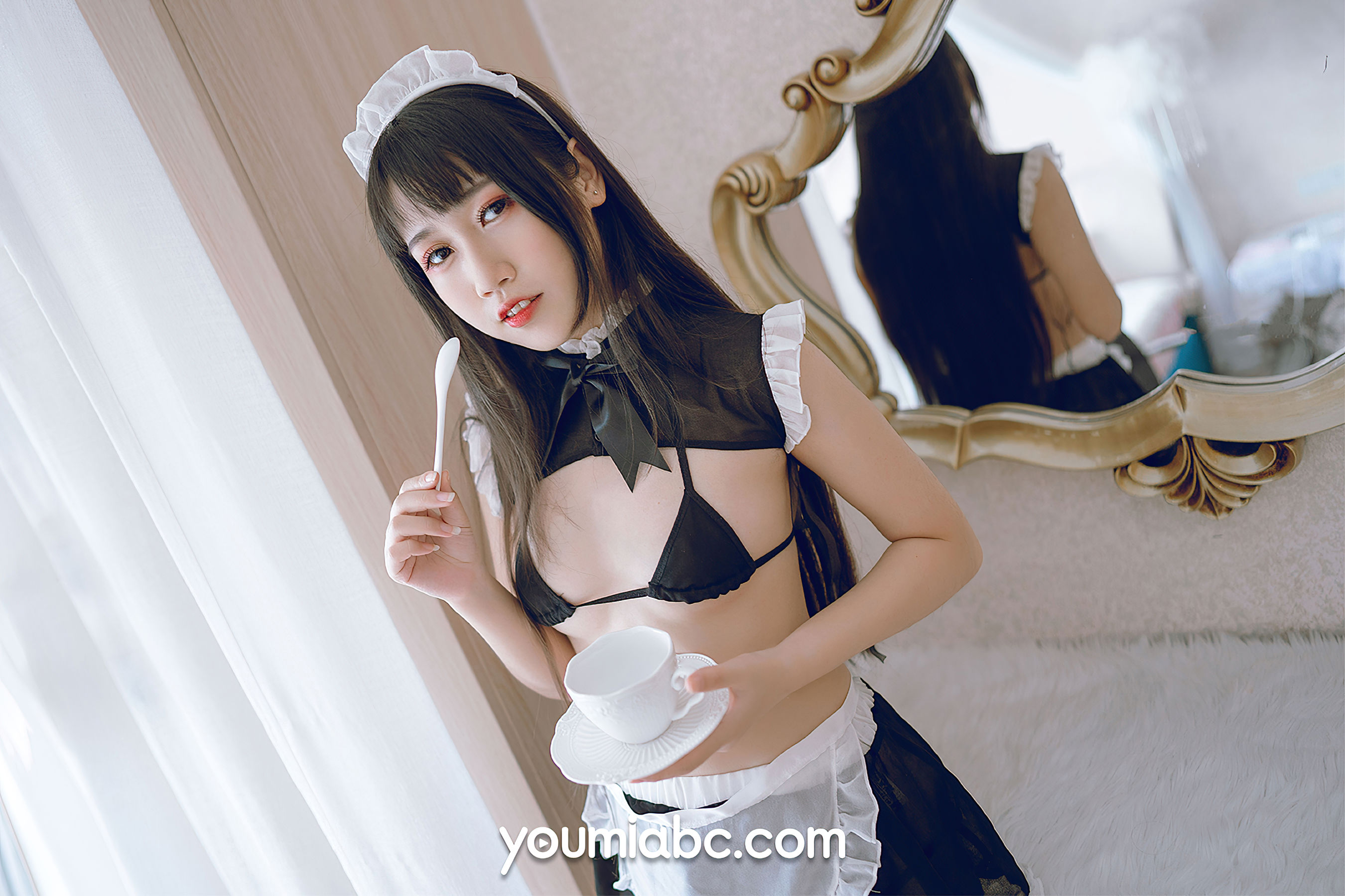 [尤蜜YouMi]  呆猫 呆猫女仆