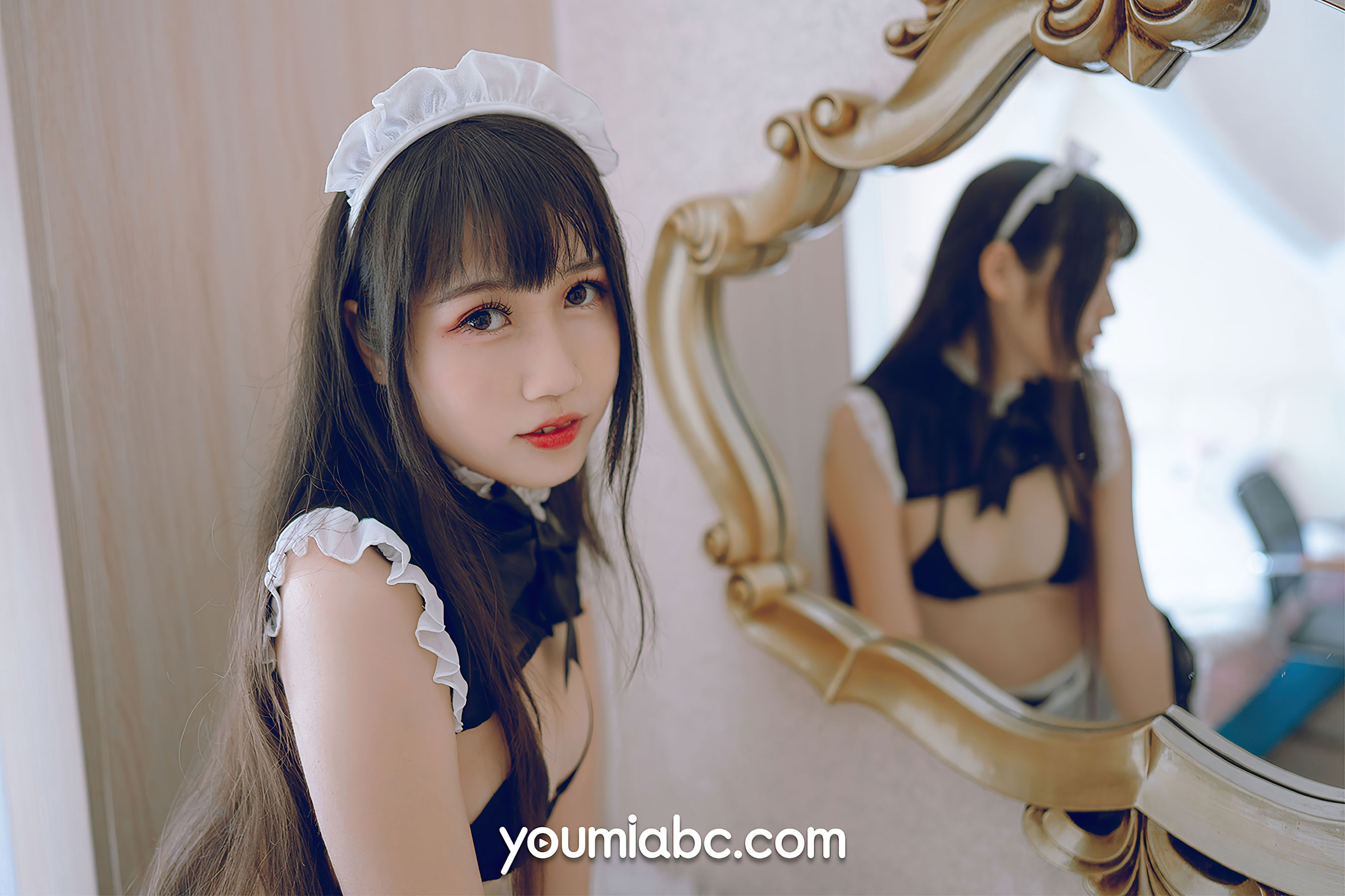 [尤蜜YouMi]  呆猫 呆猫女仆