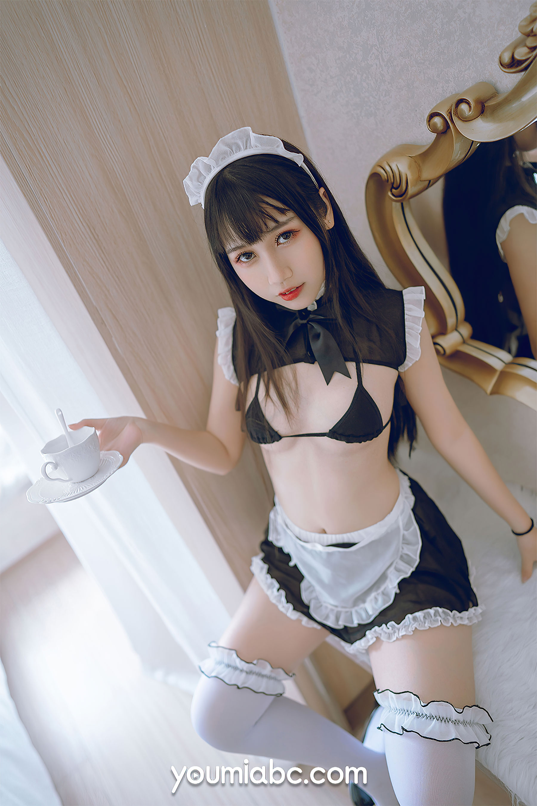[尤蜜YouMi]  呆猫 呆猫女仆