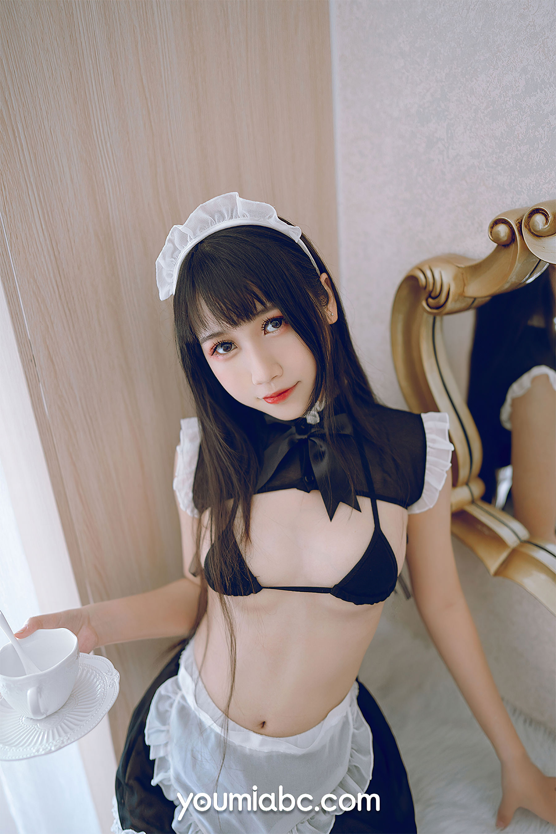 [尤蜜YouMi]  呆猫 呆猫女仆