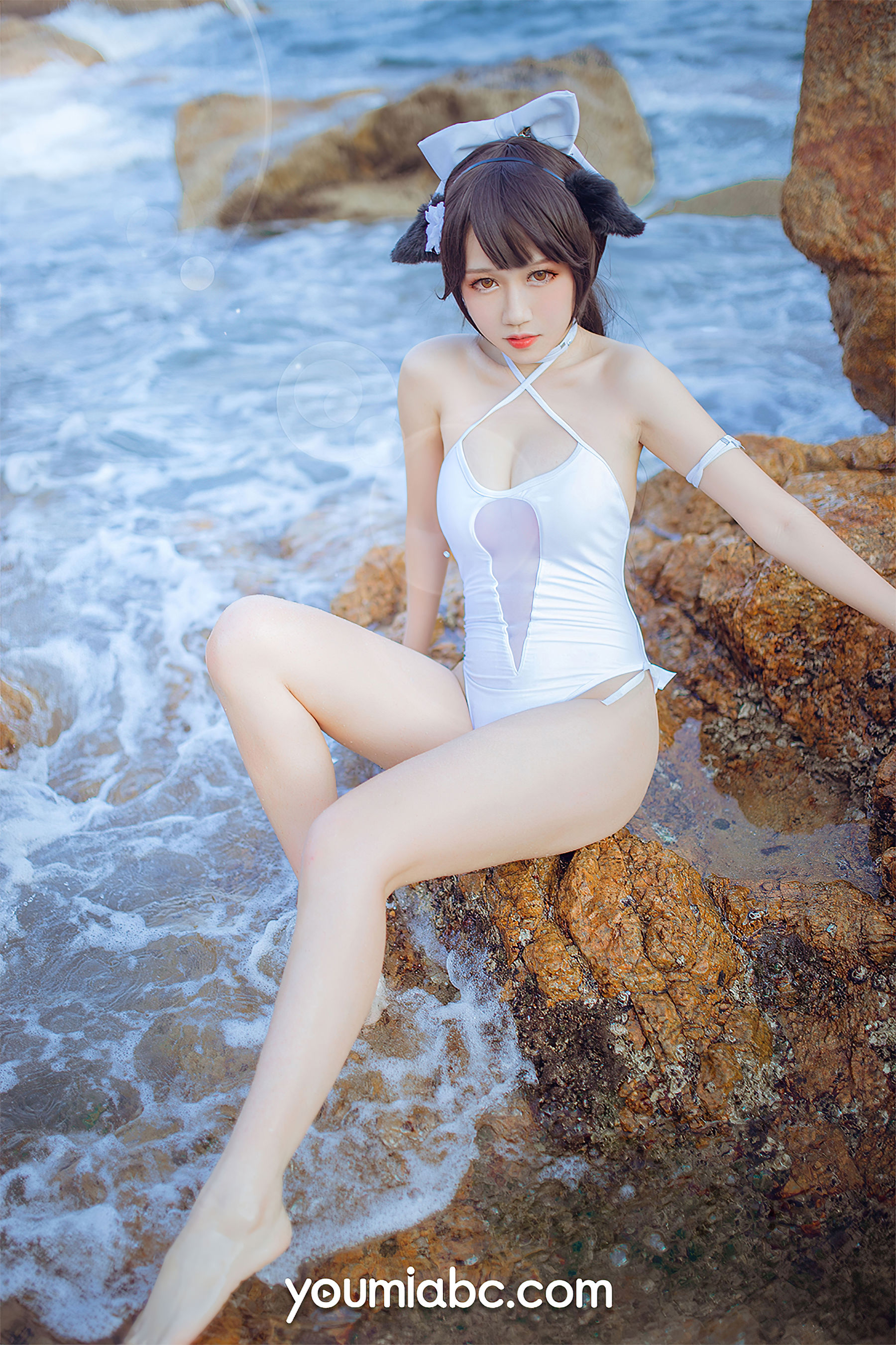 [尤蜜YouMi]  抖娘利世 泳装・碧蓝航线