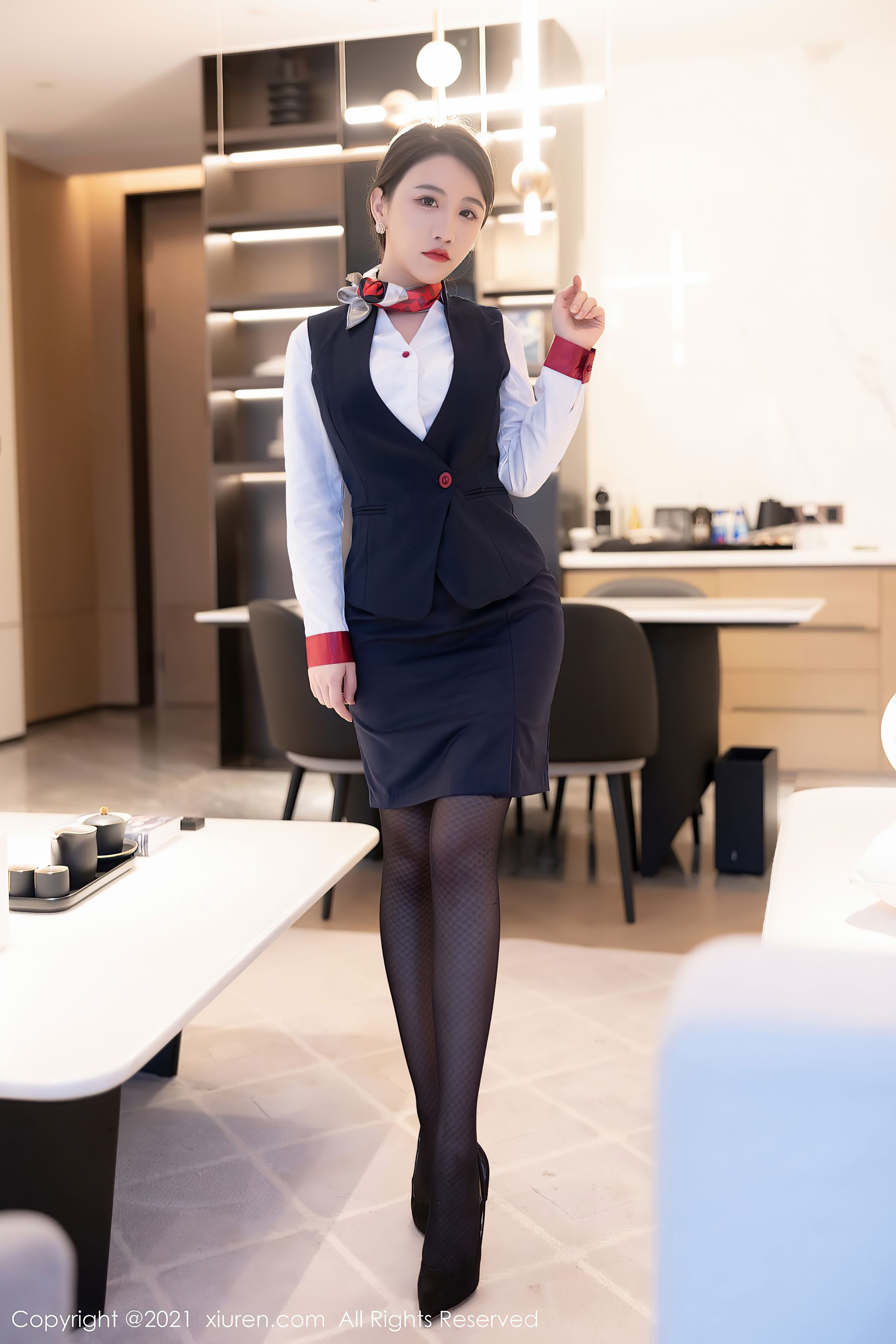 [秀人XiuRen] No.4091 Cherry绯月樱