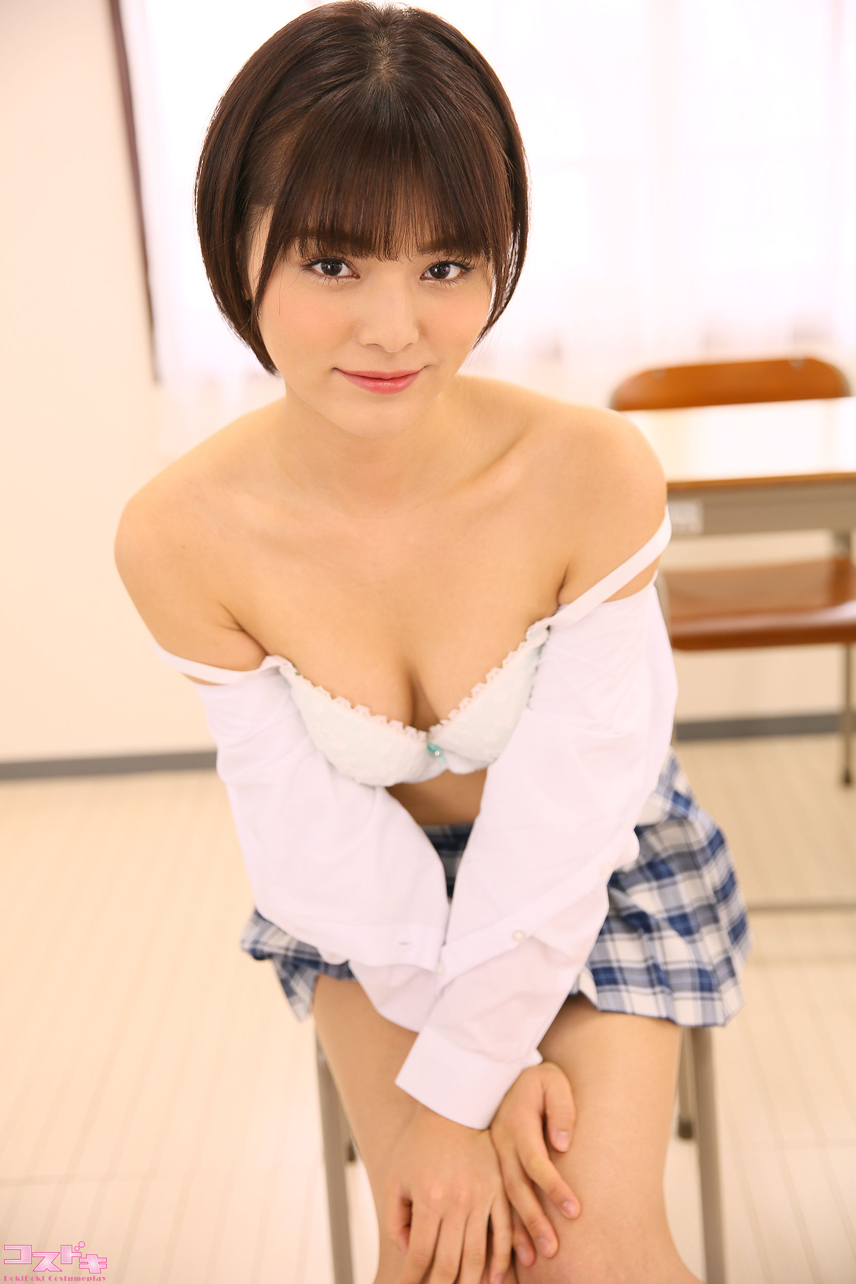 [Cosdoki] Tsubasa Akimoto 秋本翼 akimototsubasa5_pic_seifuku1