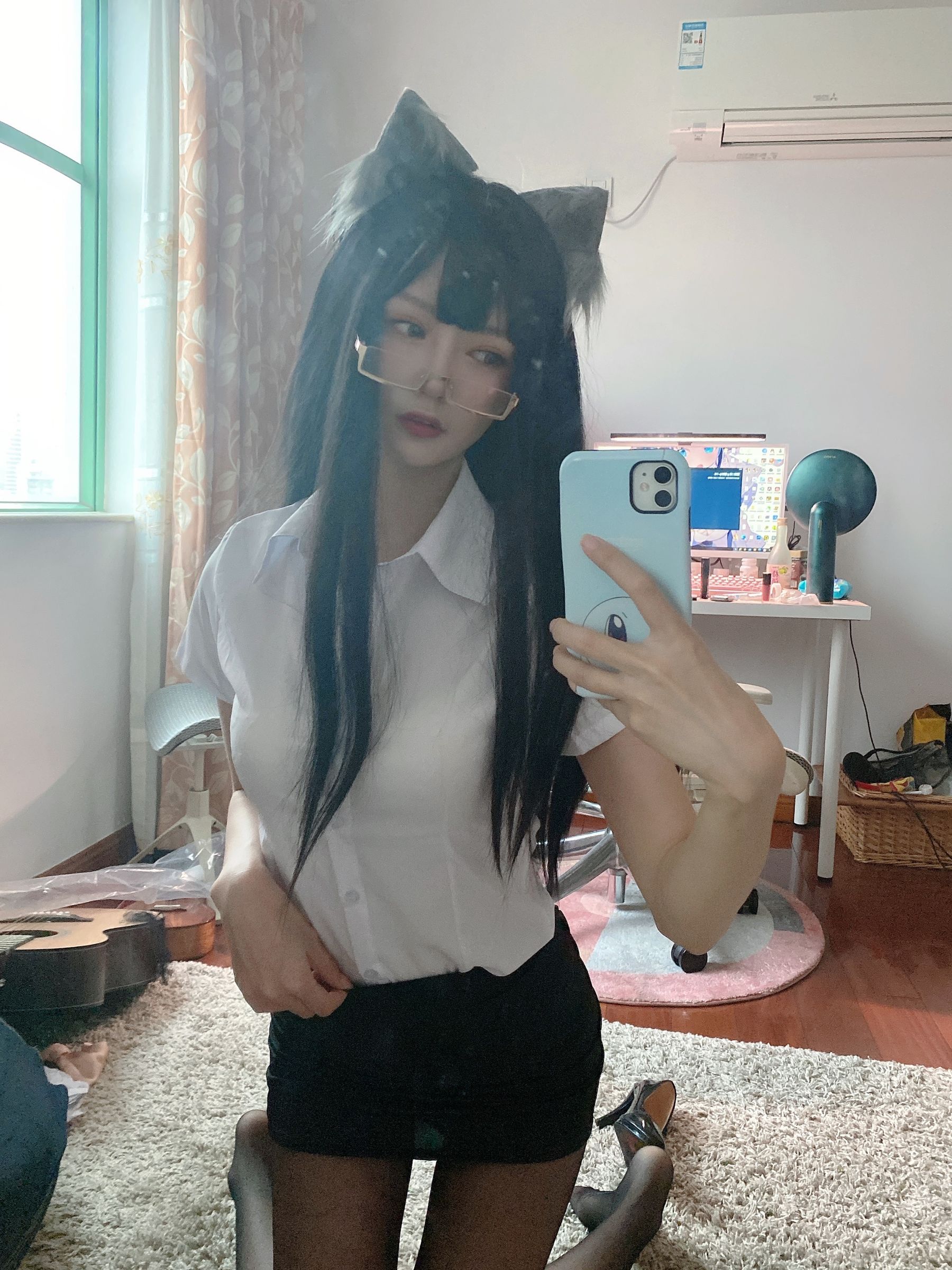 [福利COS] 51酱 - OL衬衣