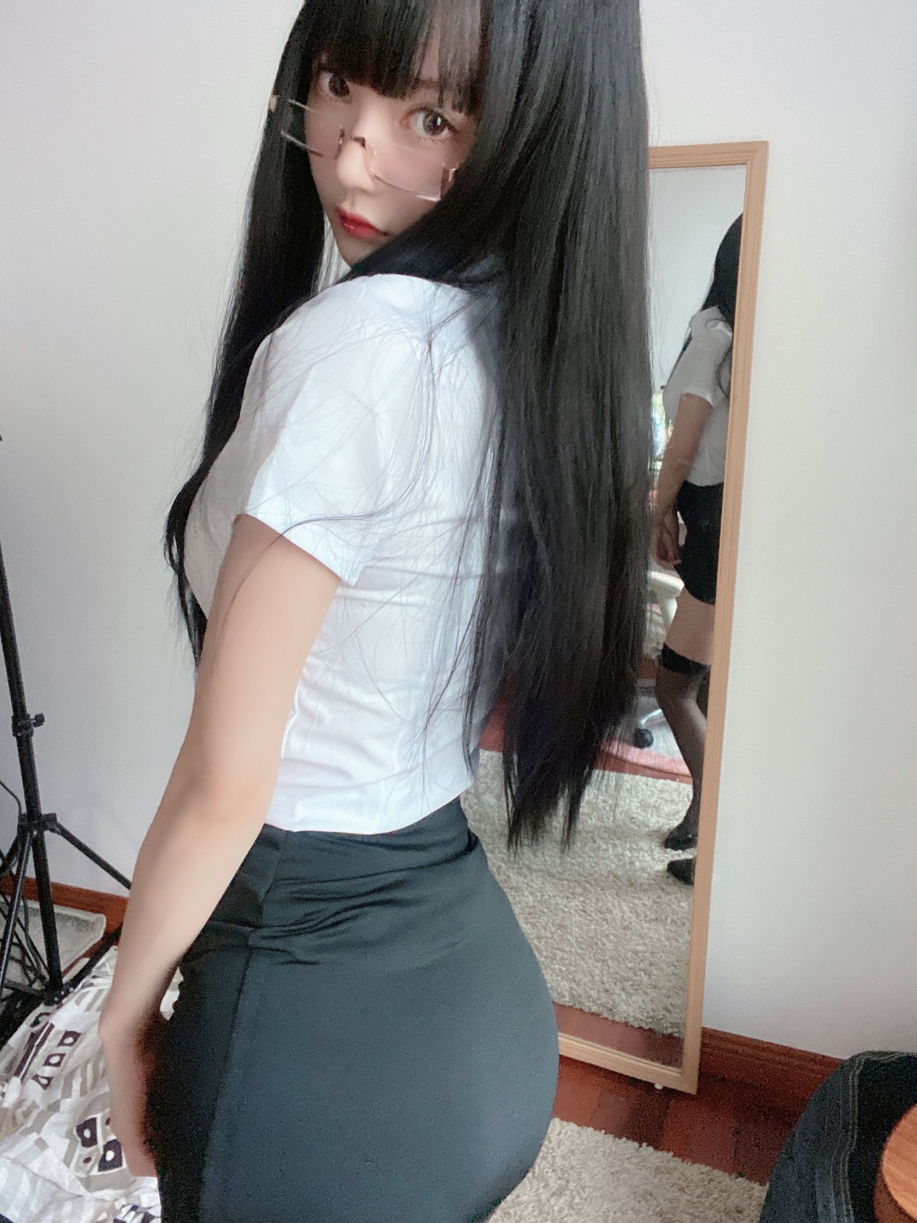 [福利COS] 51酱 - OL衬衣