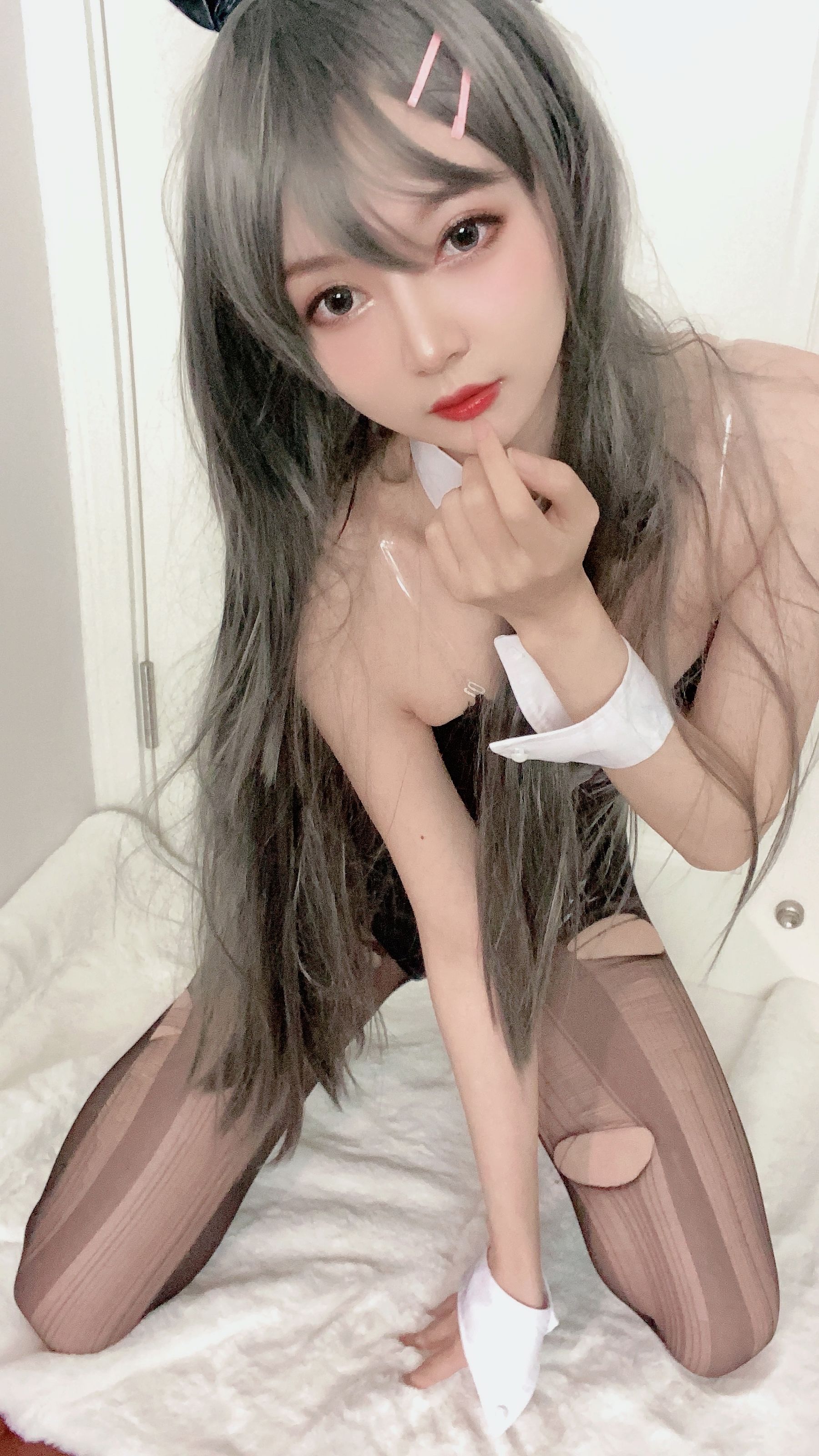 [福利COS] 51酱 - 麻衣兔女郎