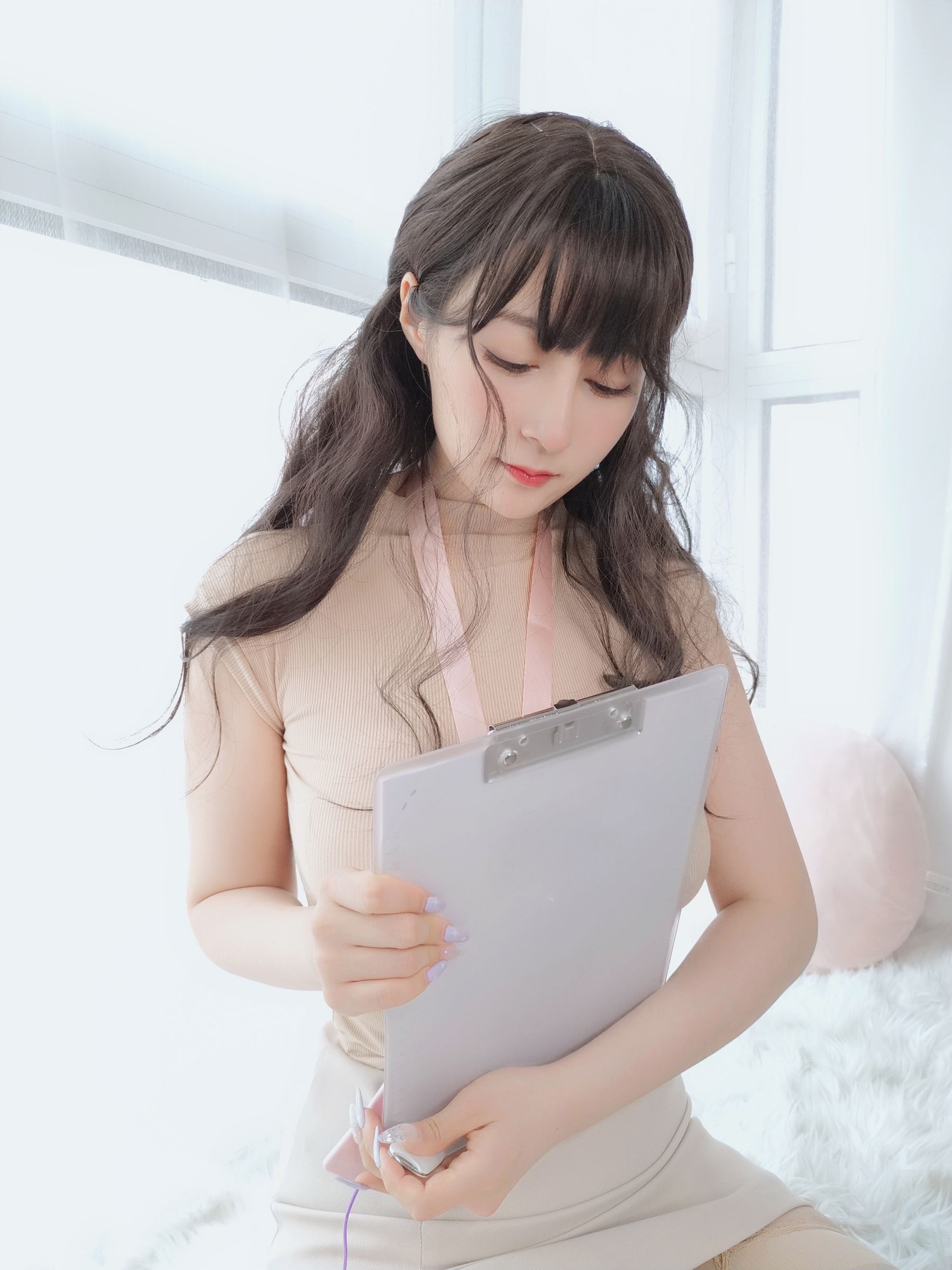 [福利COS] Coser小姐姐白银 - 上司の意地悪