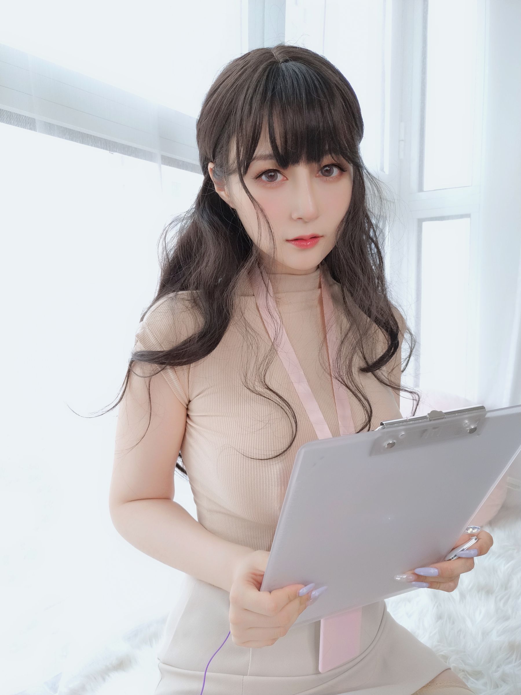 [福利COS] Coser小姐姐白银 - 上司の意地悪