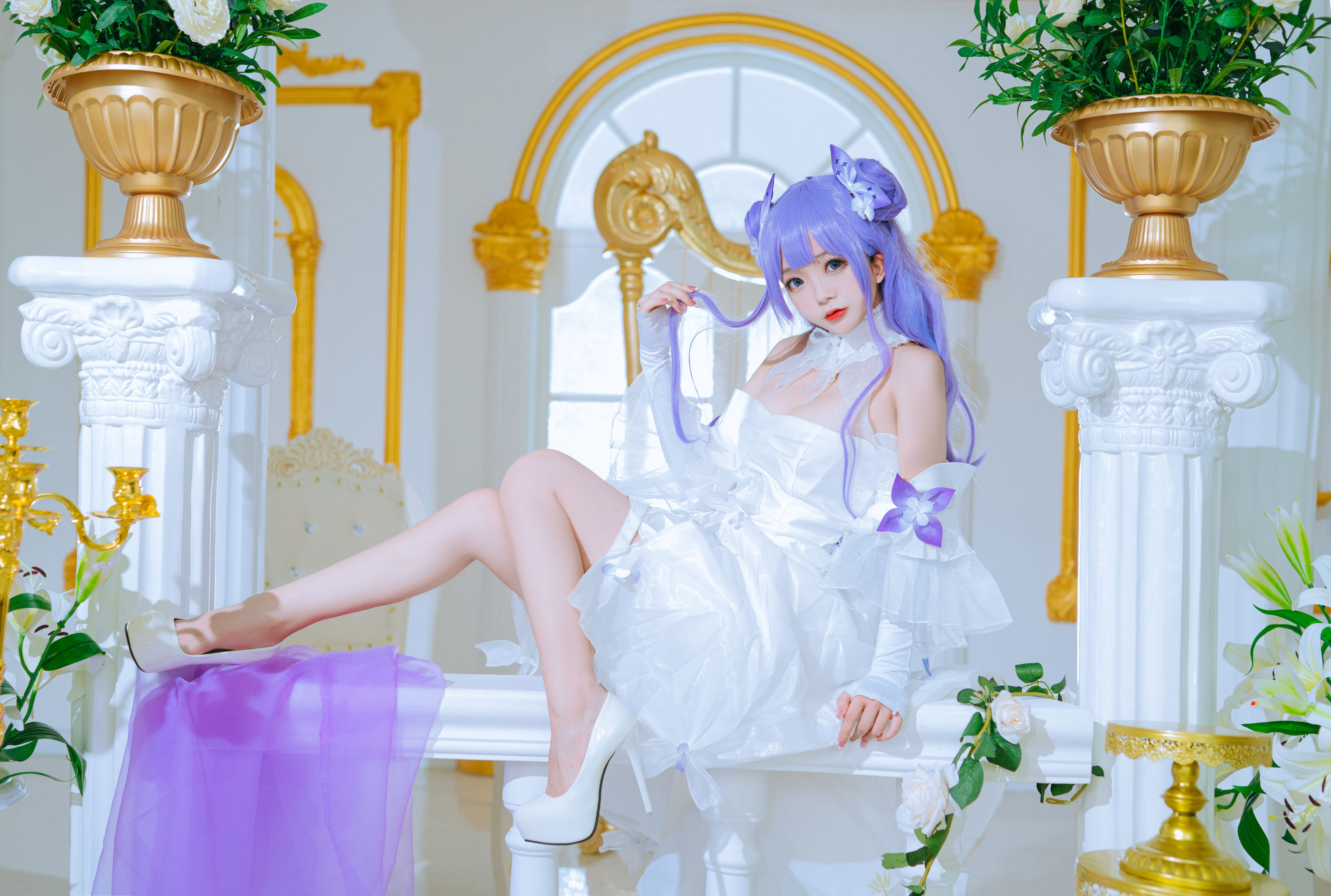 [福利COS] Cosplay日奈娇 - 独角兽兵装