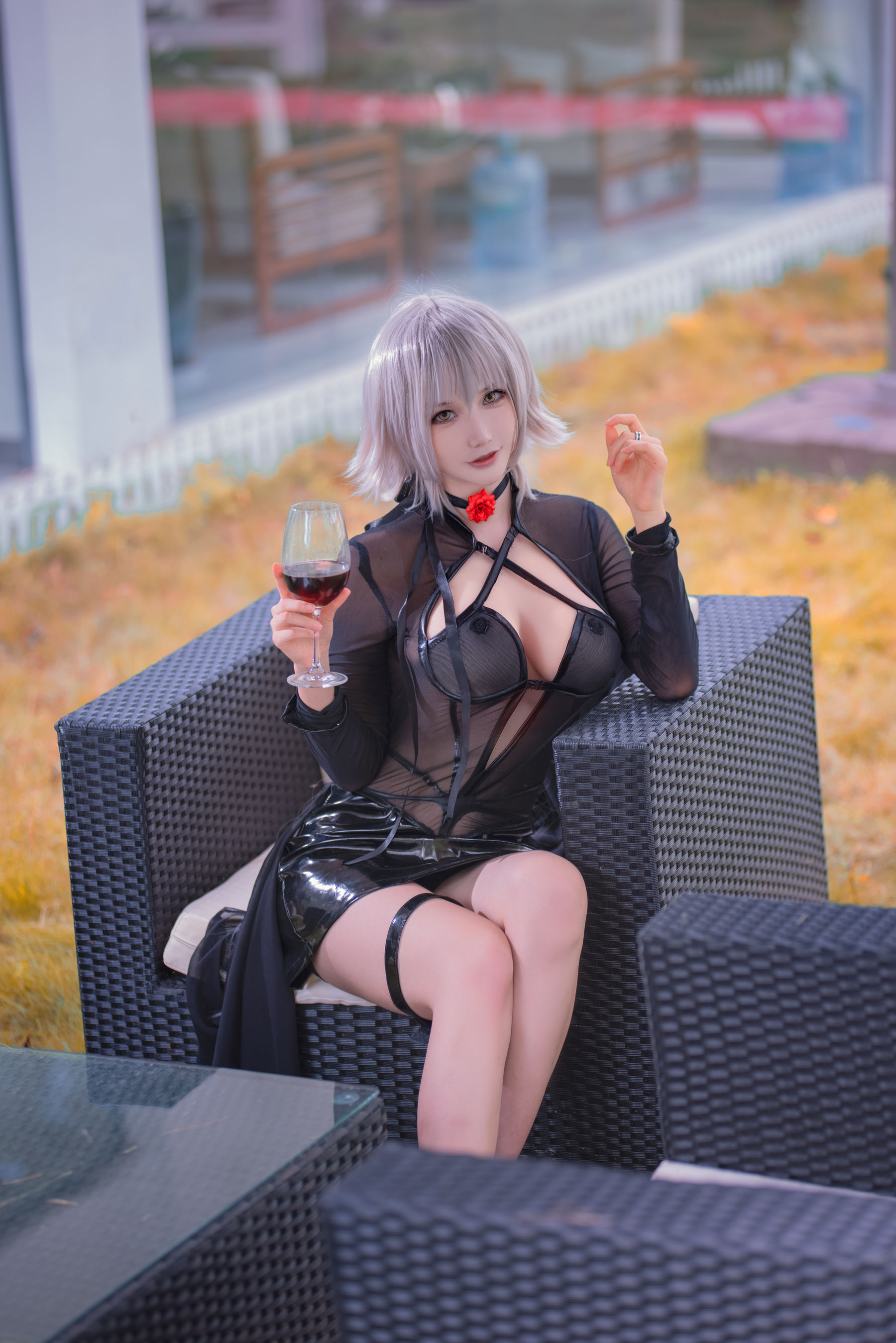 [福利COS] COS妹子仙九Airi - 黑贞马会