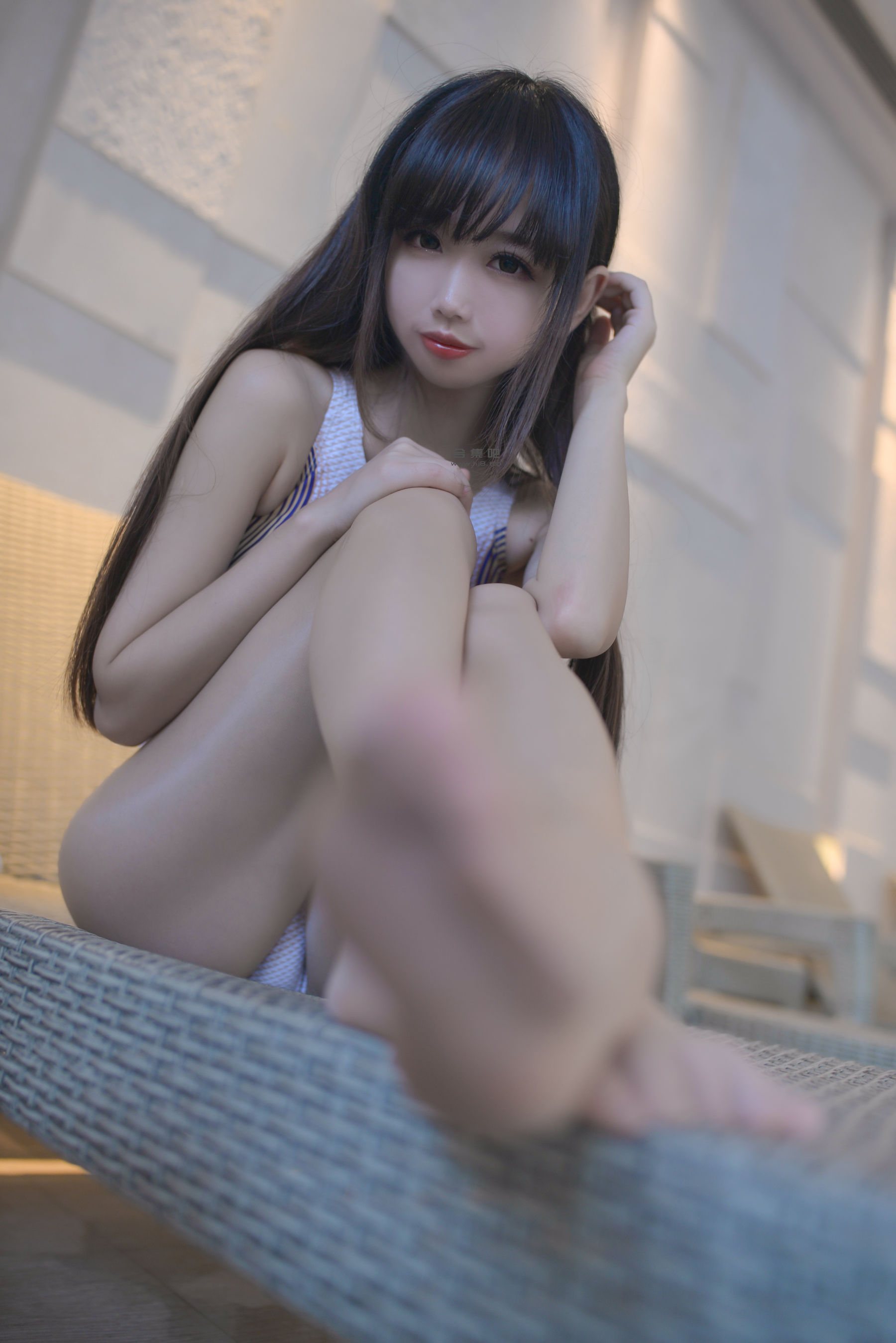 [福利COS] Cos小姐姐雪琪 - 竞技泳衣