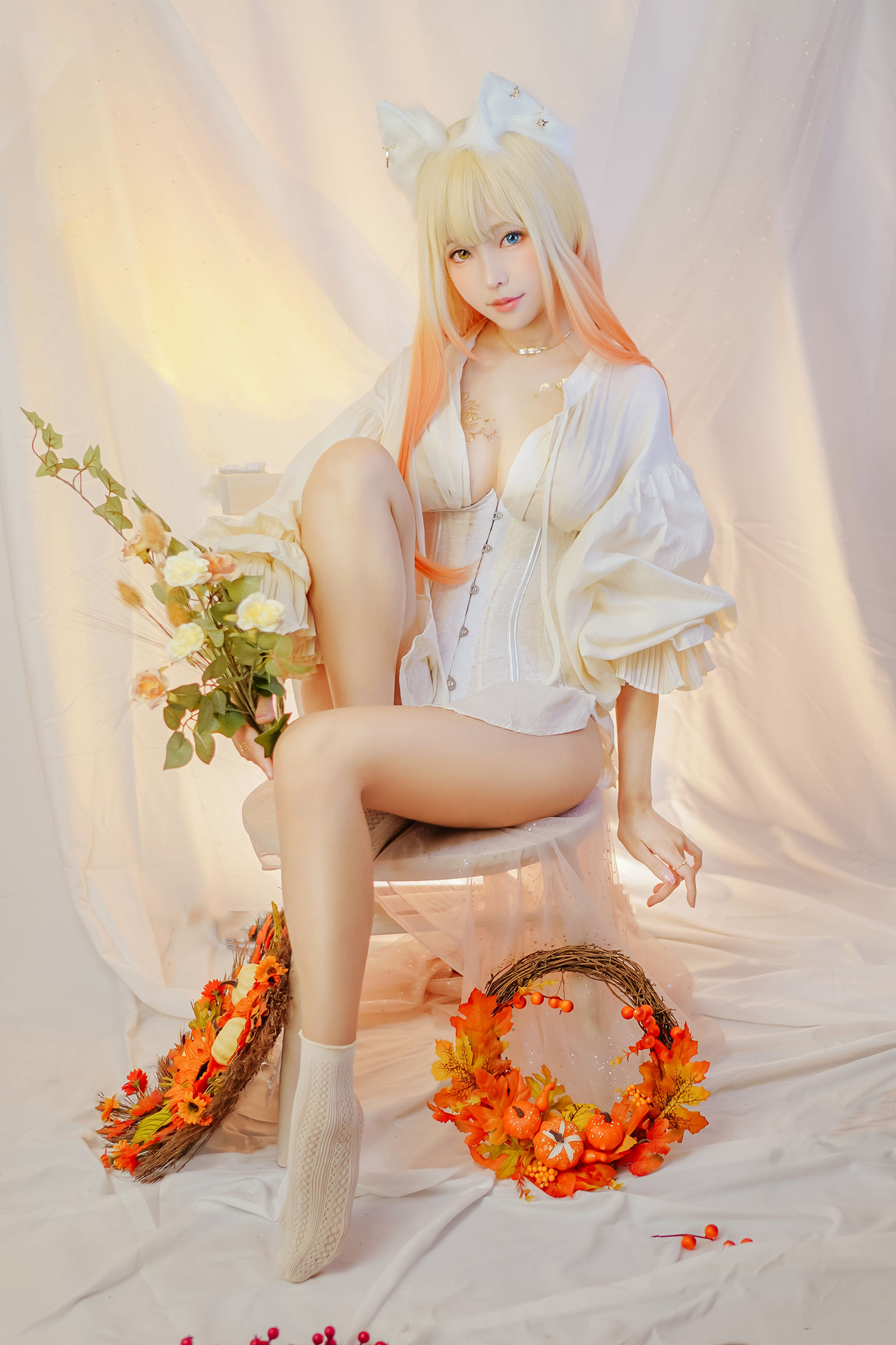 [福利COS] Ely_eee(ElyEE子) - Cat魔女與貓