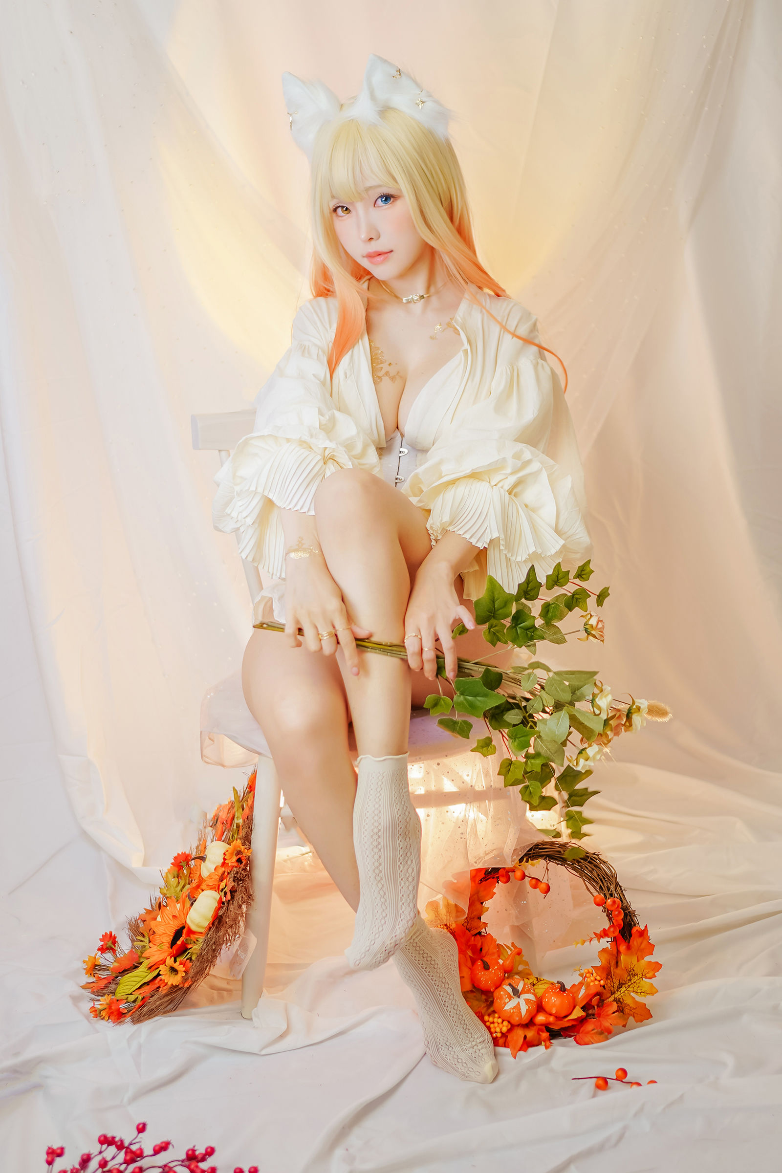 [福利COS] Ely_eee(ElyEE子) - Cat魔女與貓