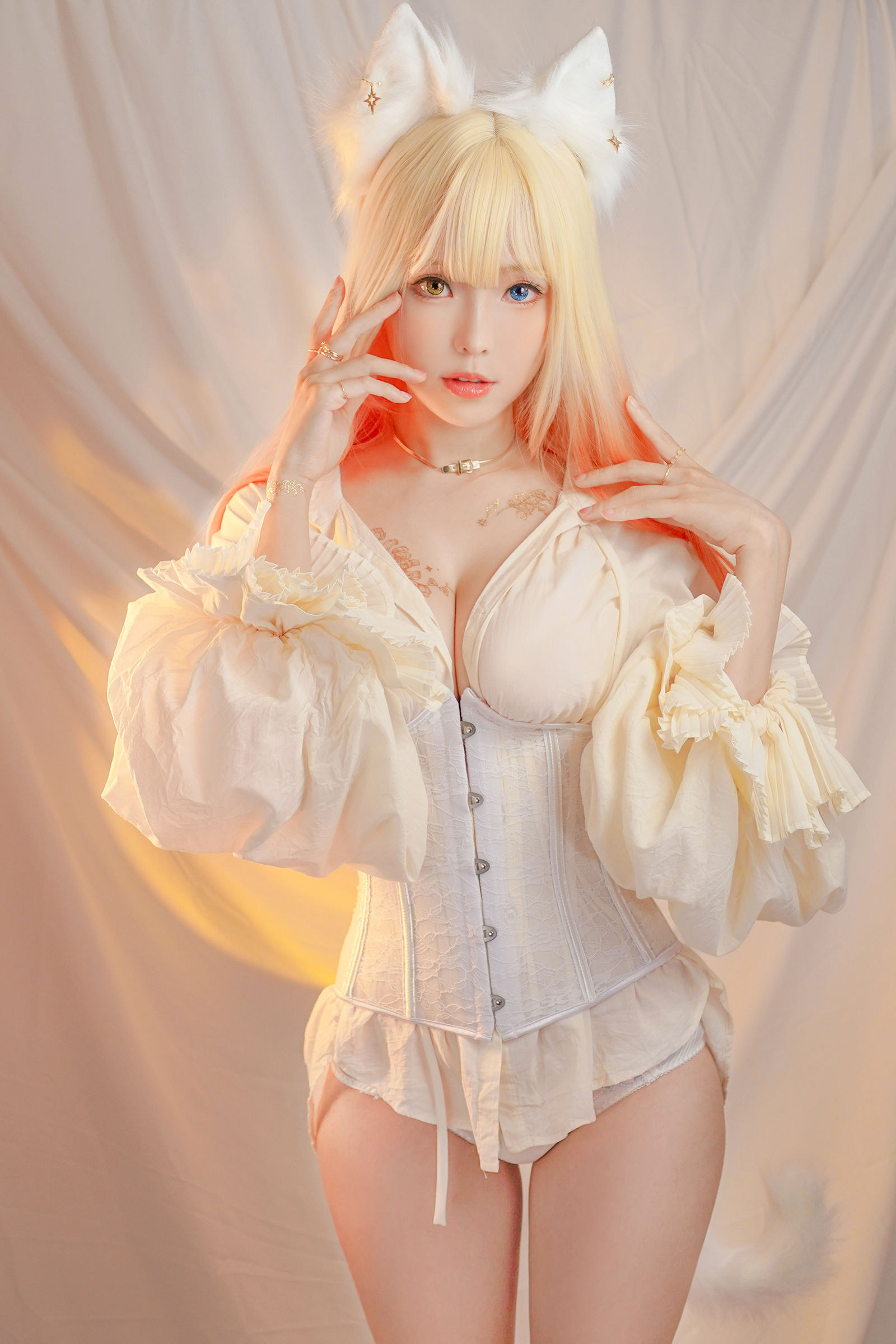 [福利COS] Ely_eee(ElyEE子) - Cat魔女與貓