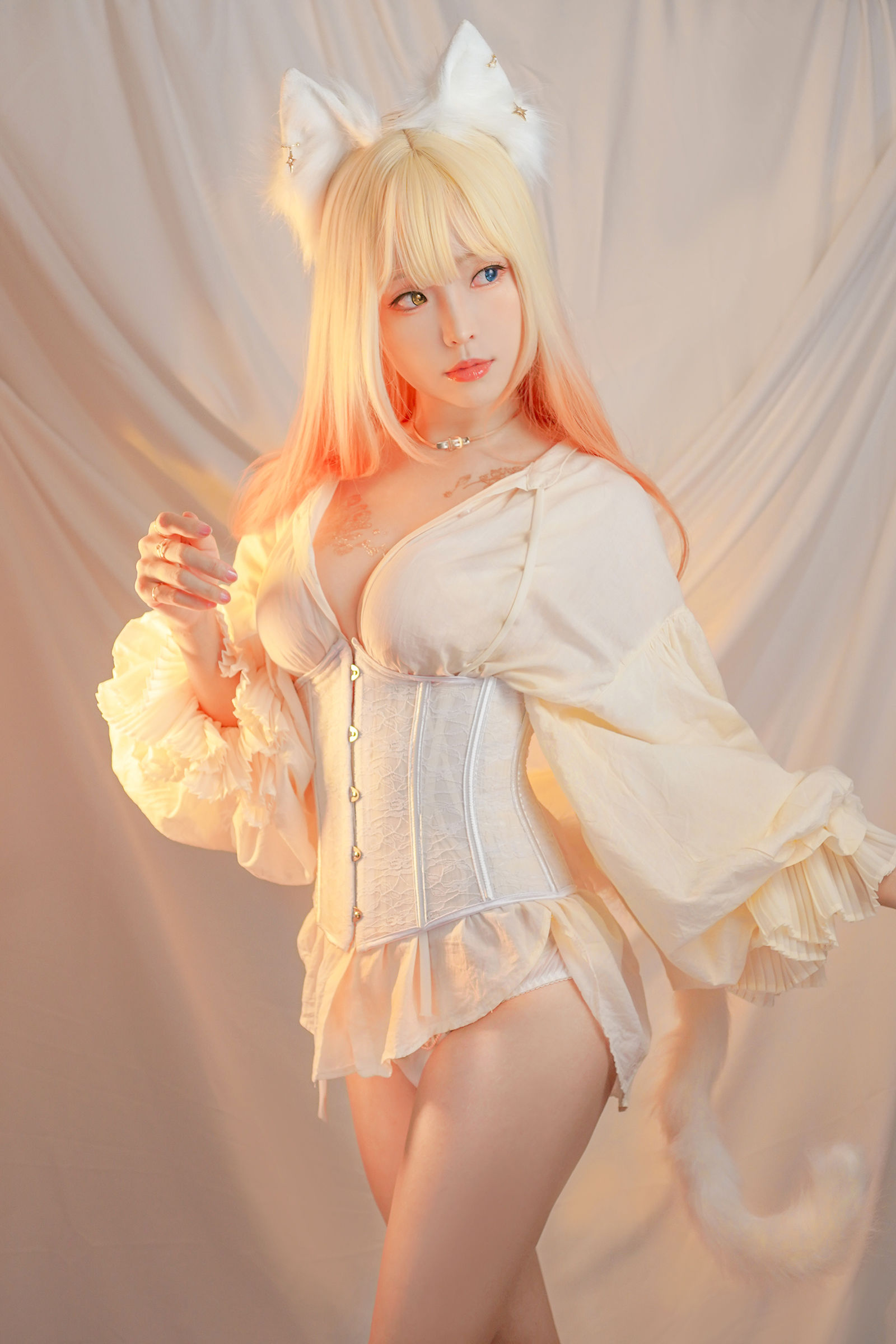 [福利COS] Ely_eee(ElyEE子) - Cat魔女與貓
