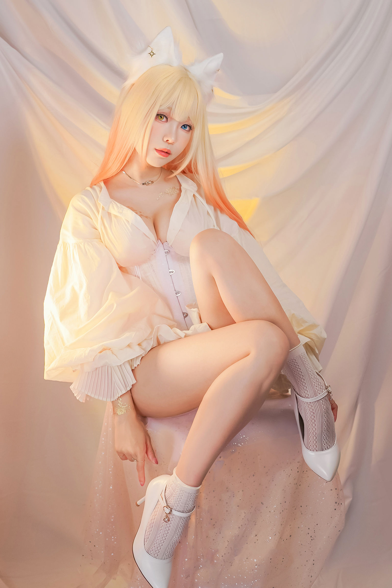 [福利COS] Ely_eee(ElyEE子) - Cat魔女與貓