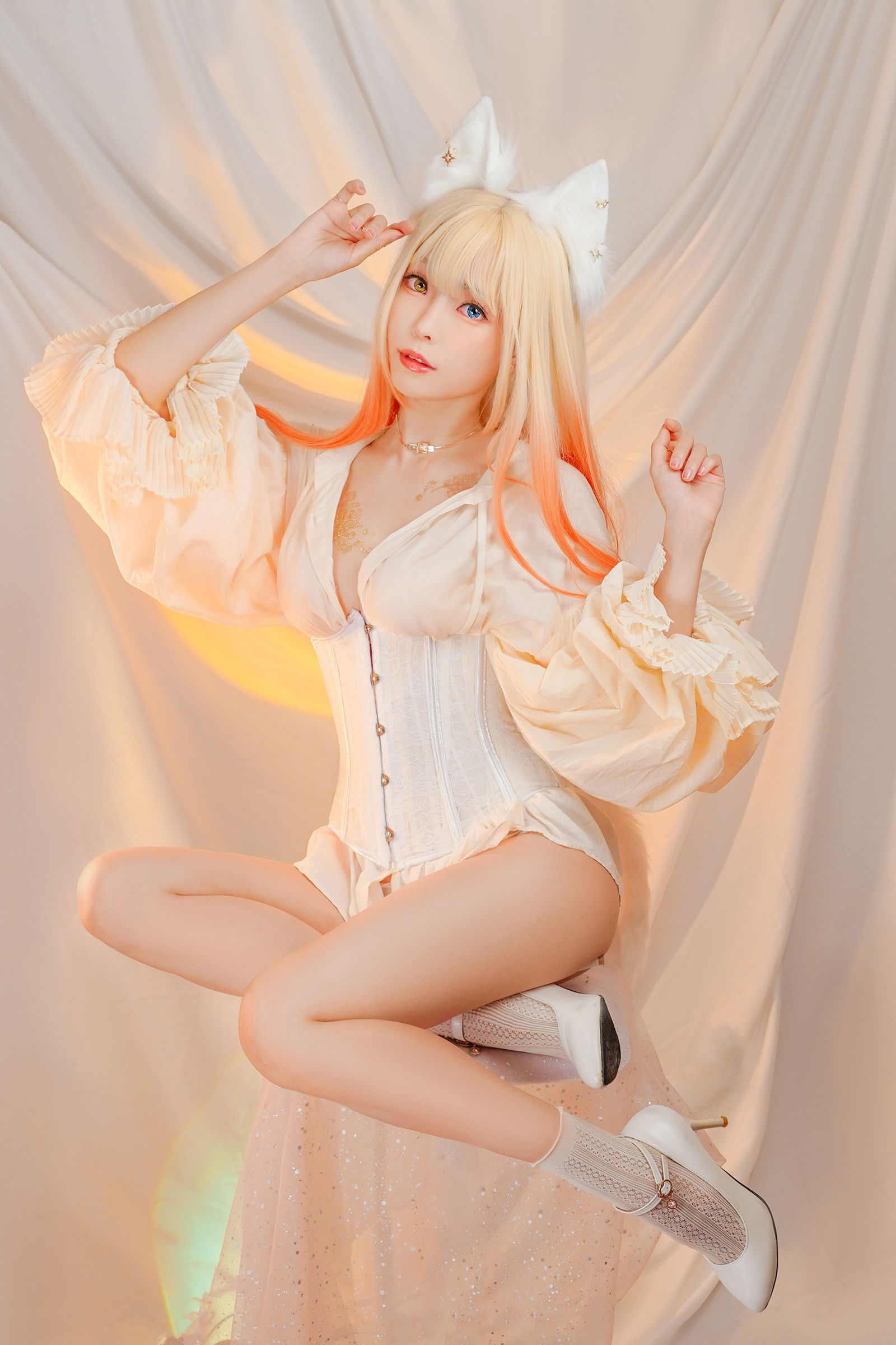 [福利COS] Ely_eee(ElyEE子) - Cat魔女與貓