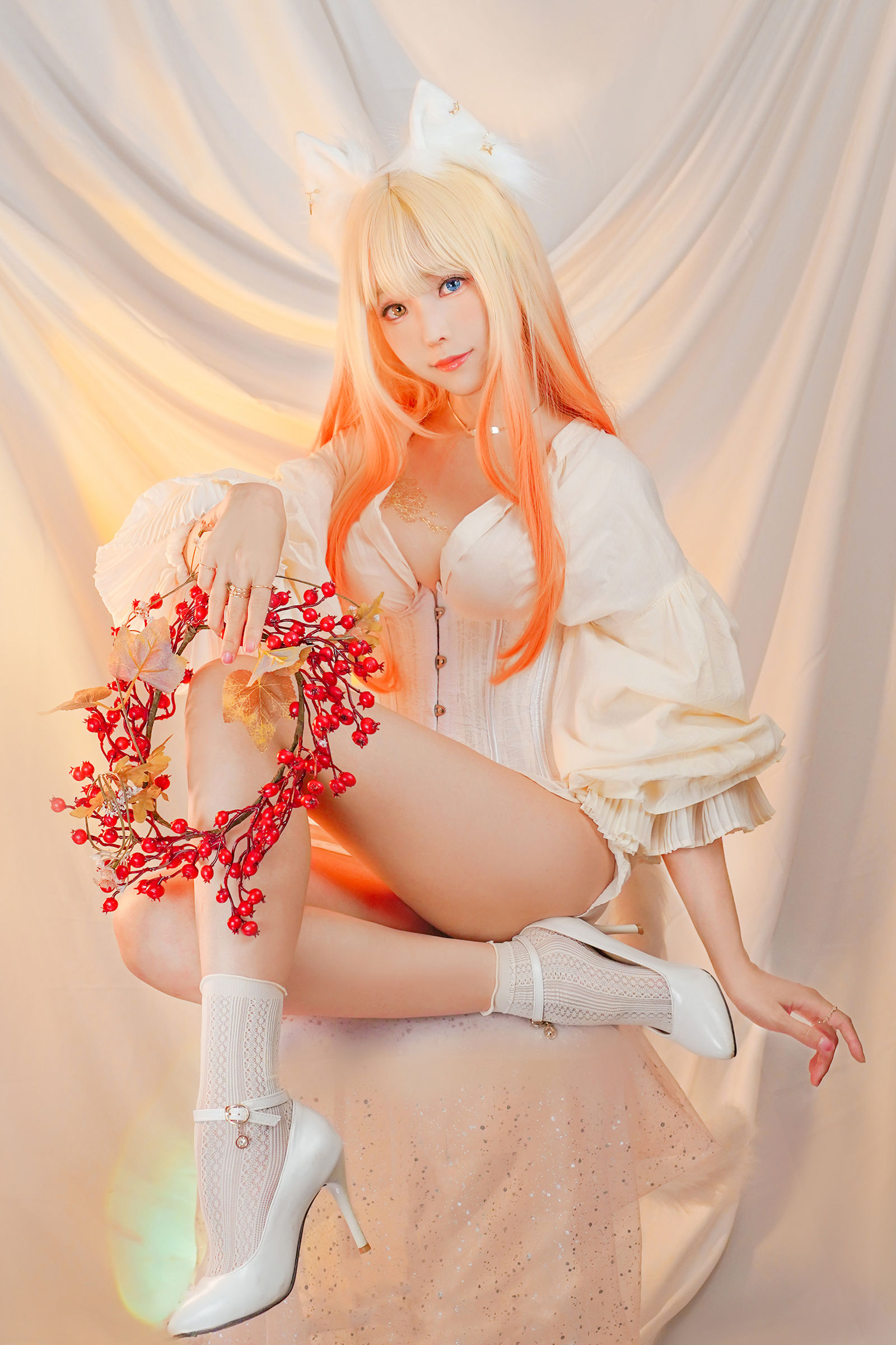 [福利COS] Ely_eee(ElyEE子) - Cat魔女與貓