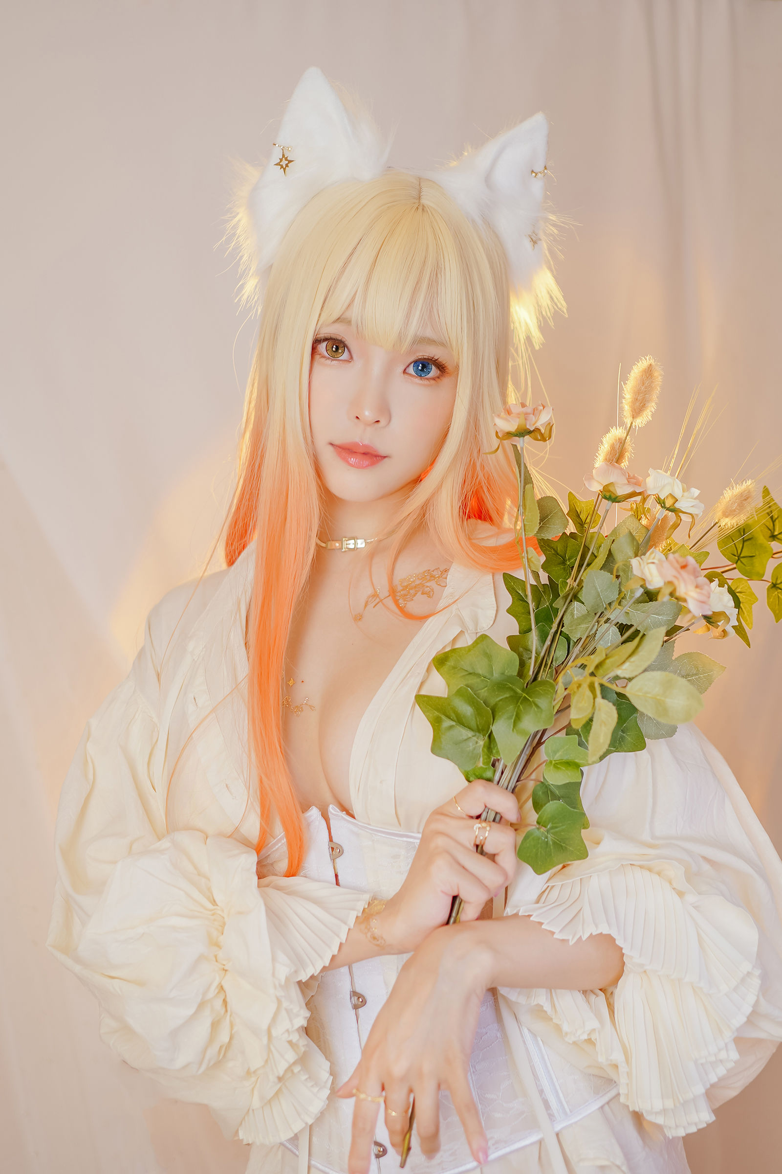 [福利COS] Ely_eee(ElyEE子) - Cat魔女與貓