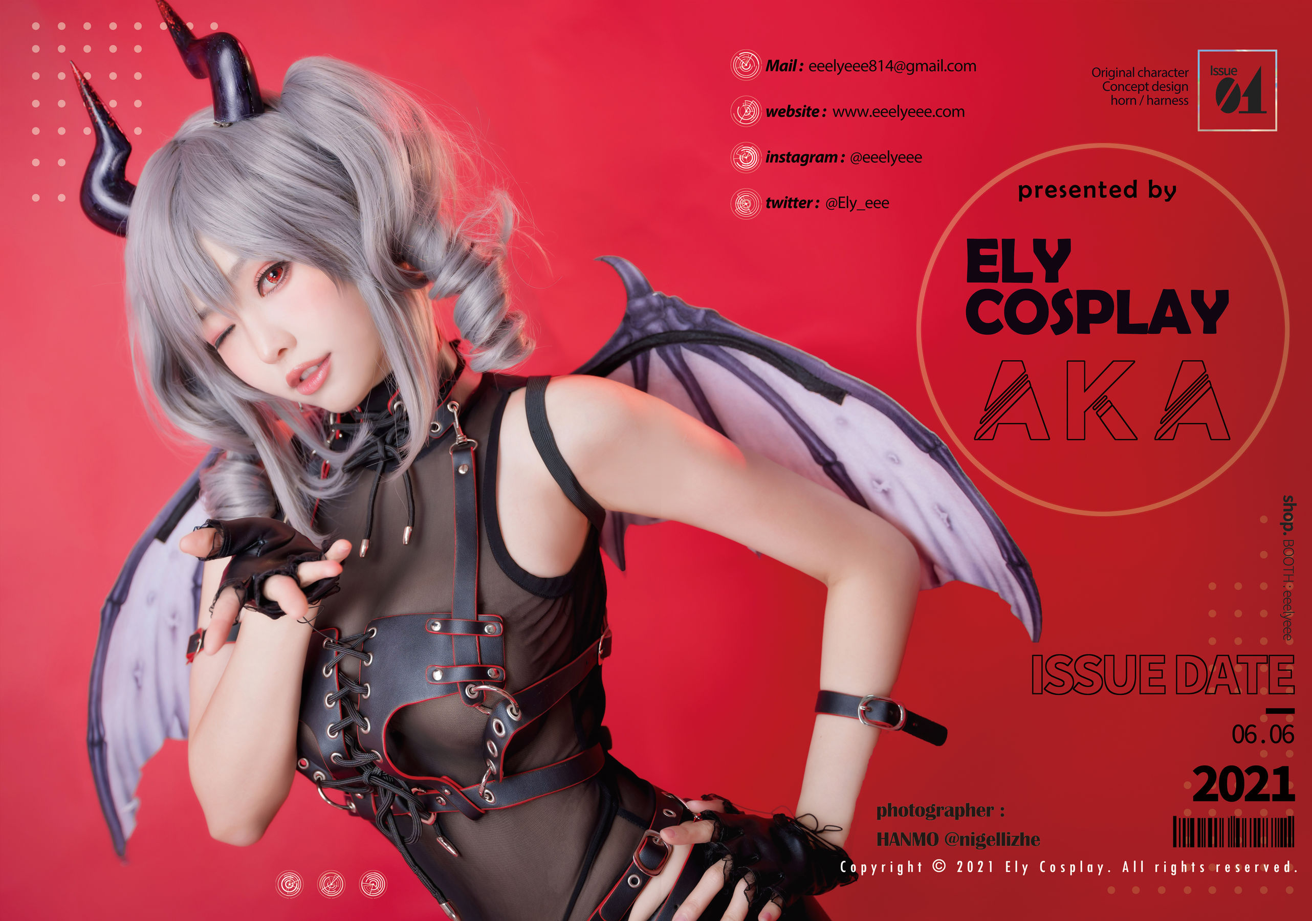 [福利COS] Ely_eee(ElyEE子) - Original Devil 原創惡魔