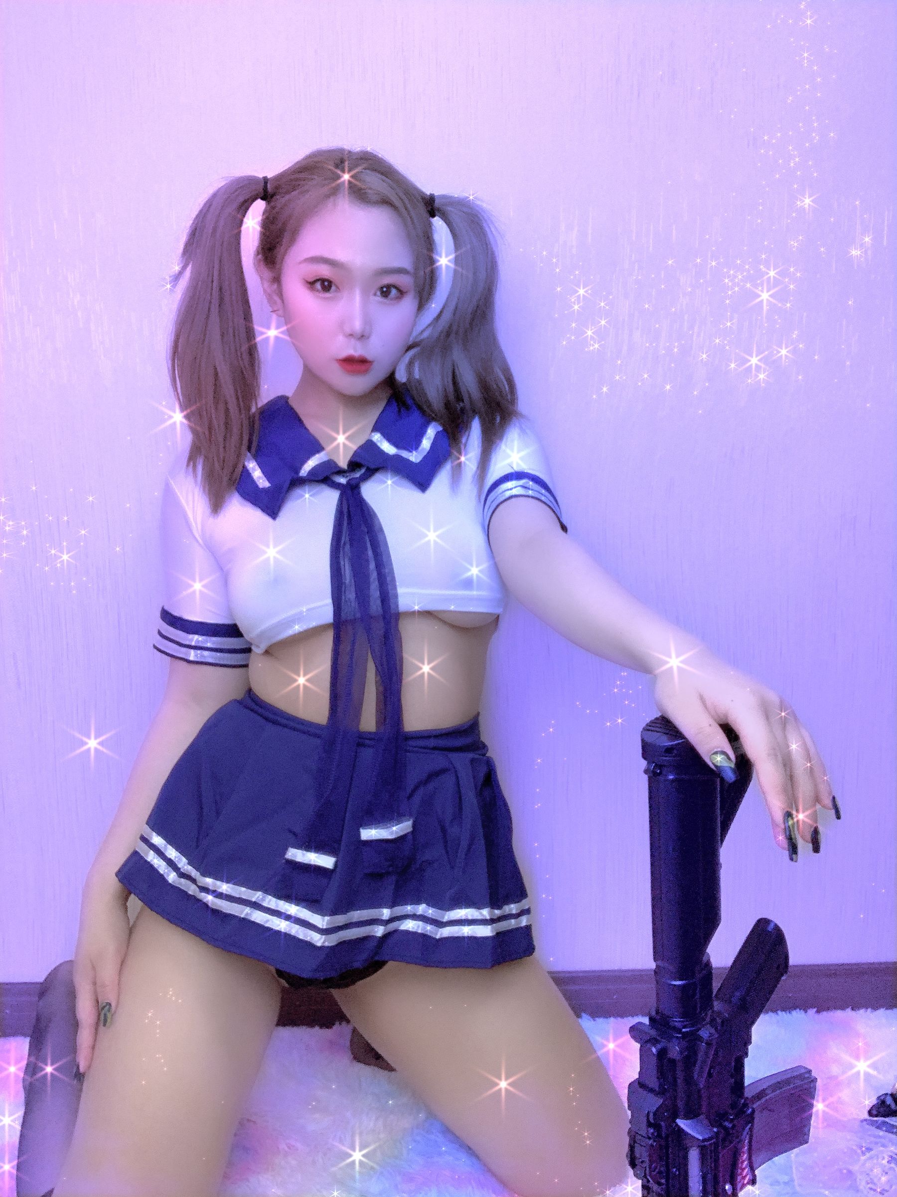 [福利COS] MM-木野木野 - 马尾学妹