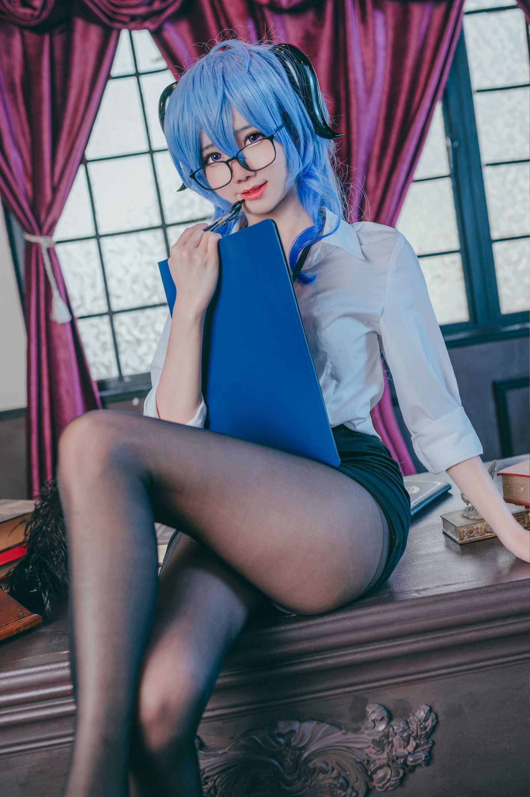 [福利COS] Sally Dorasnow - Ganyu OL