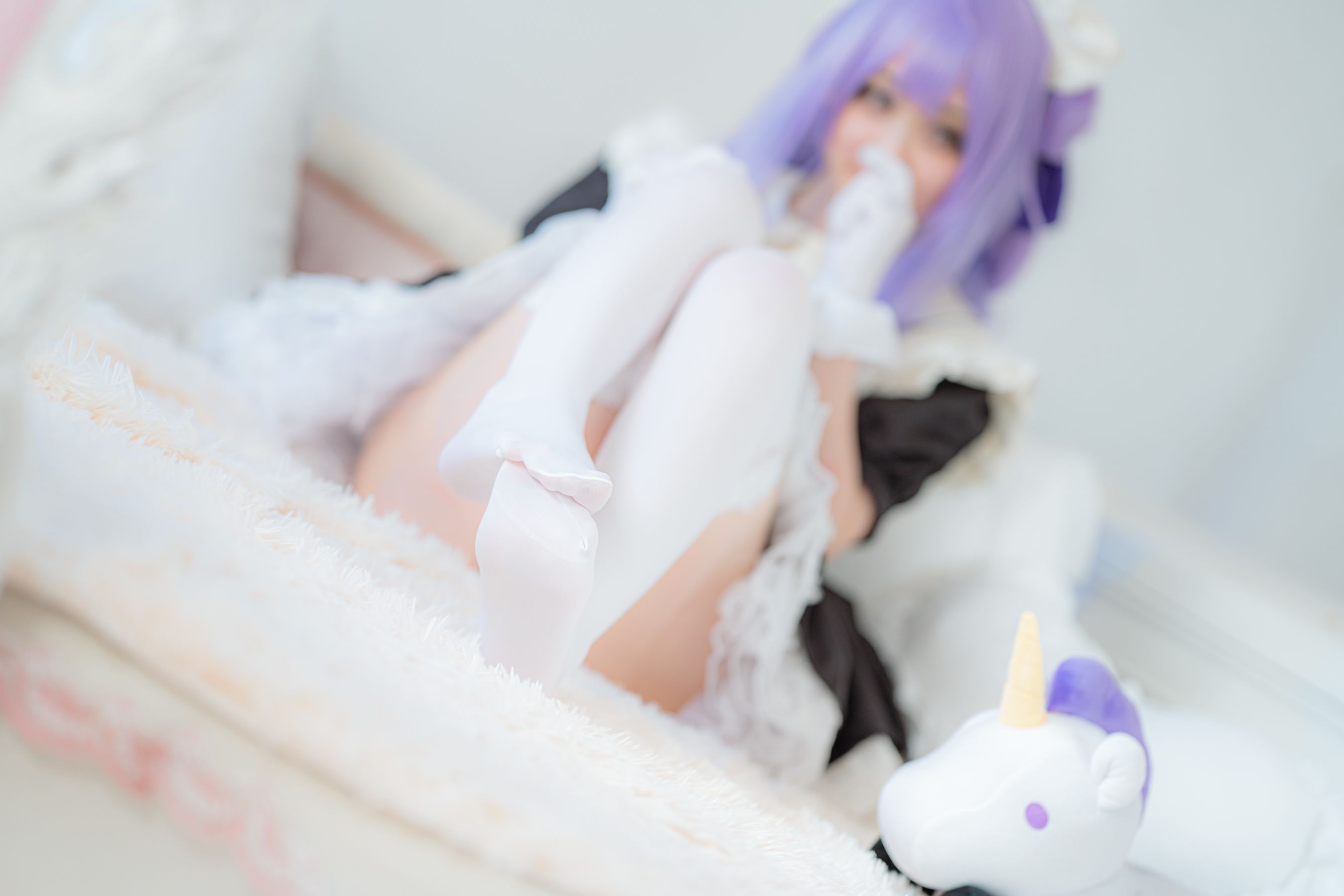 [福利COS] Sayako - 独角兽女仆
