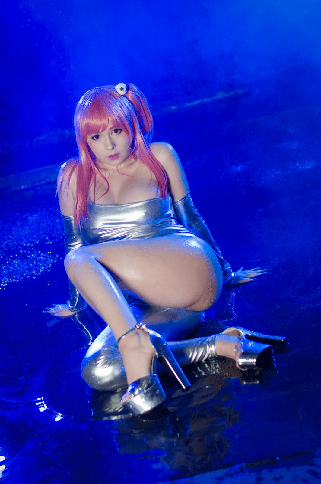 [福利COS] Yoshinobi - Honoka Silver Rain
