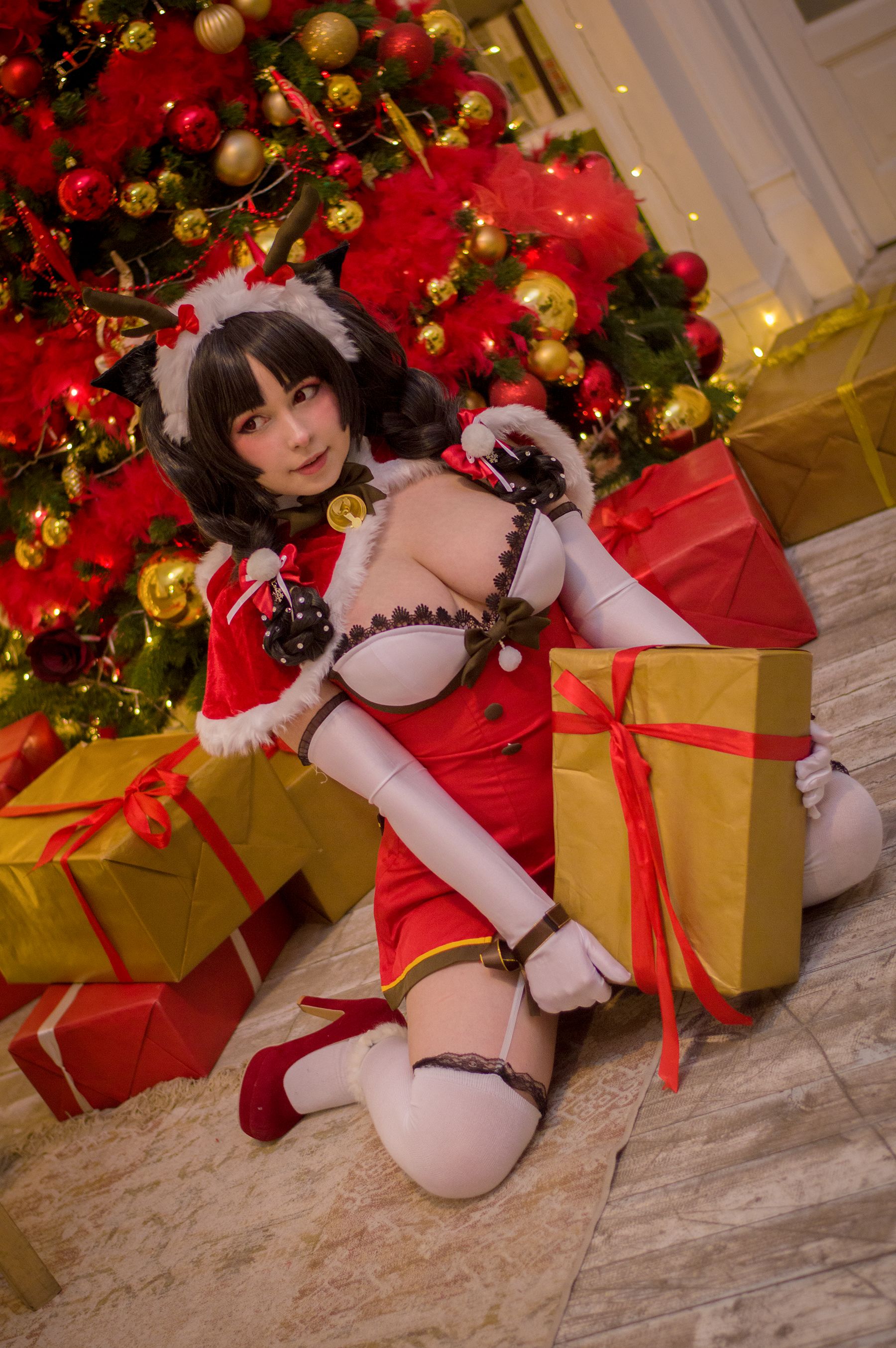 [福利COS] Yoshinobi - Ooshio Xmas (Azur Lane)