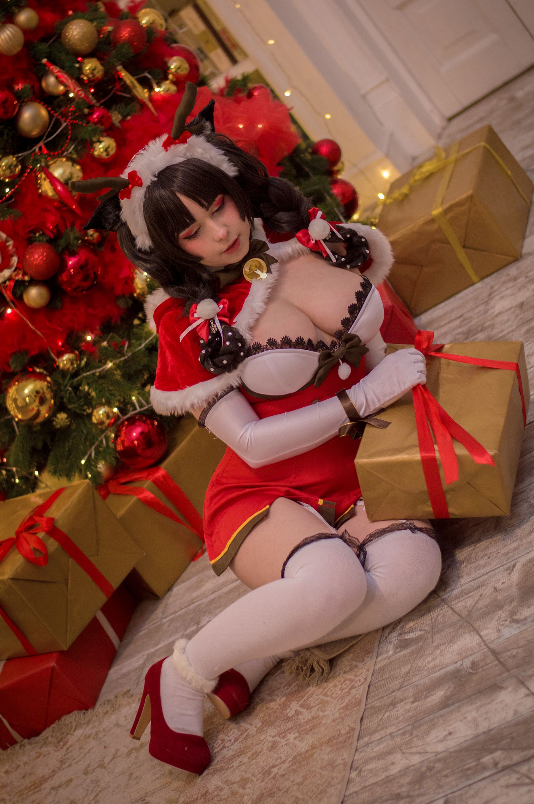 [福利COS] Yoshinobi - Ooshio Xmas (Azur Lane)