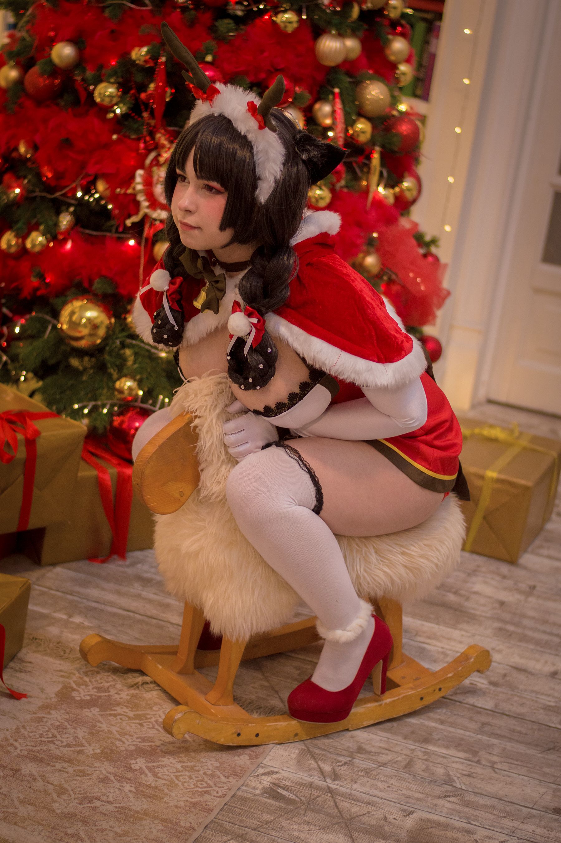 [福利COS] Yoshinobi - Ooshio Xmas (Azur Lane)
