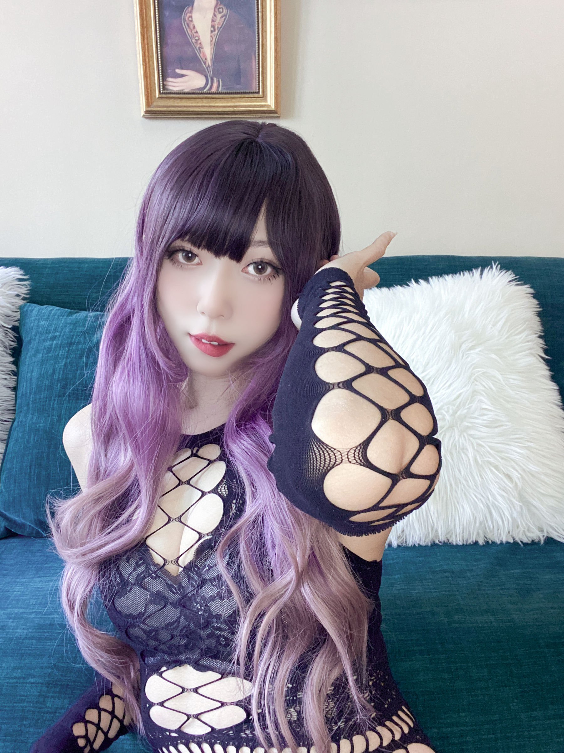 [福利COS] 动漫博主Money冷冷 - 花花网衣
