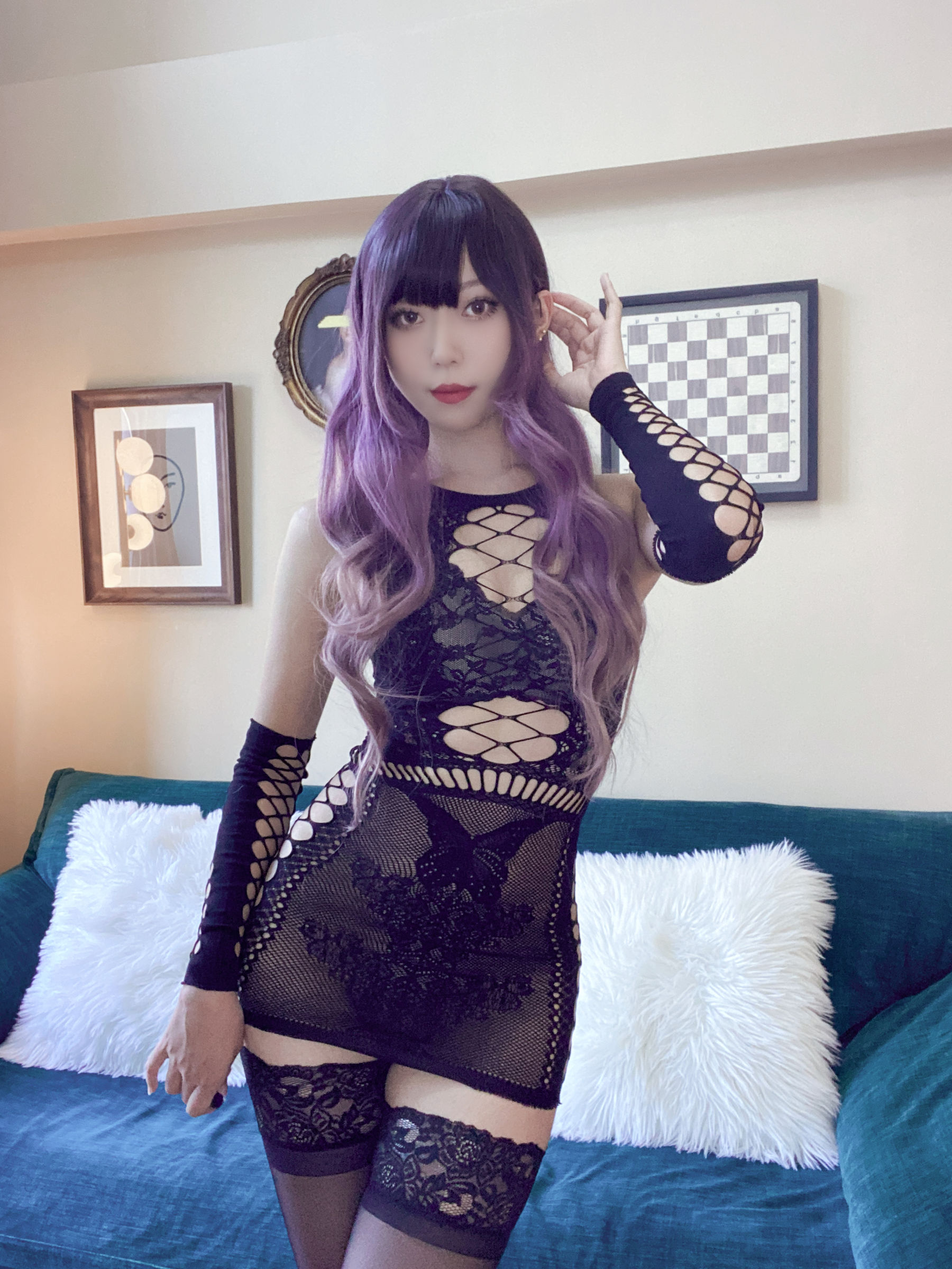 [福利COS] 动漫博主Money冷冷 - 花花网衣