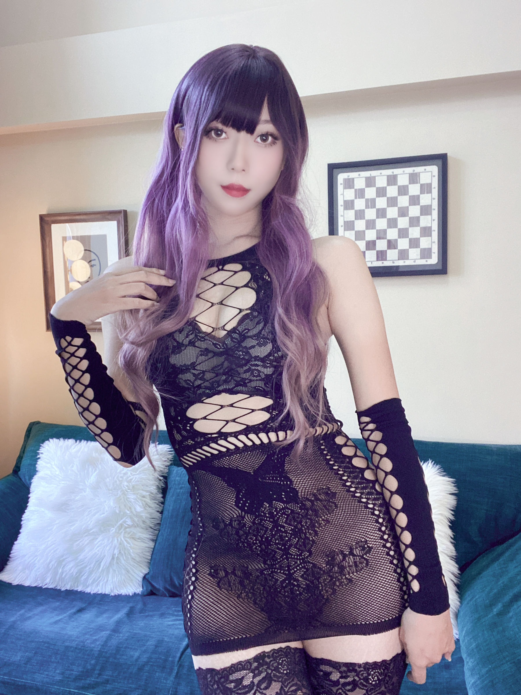 [福利COS] 动漫博主Money冷冷 - 花花网衣