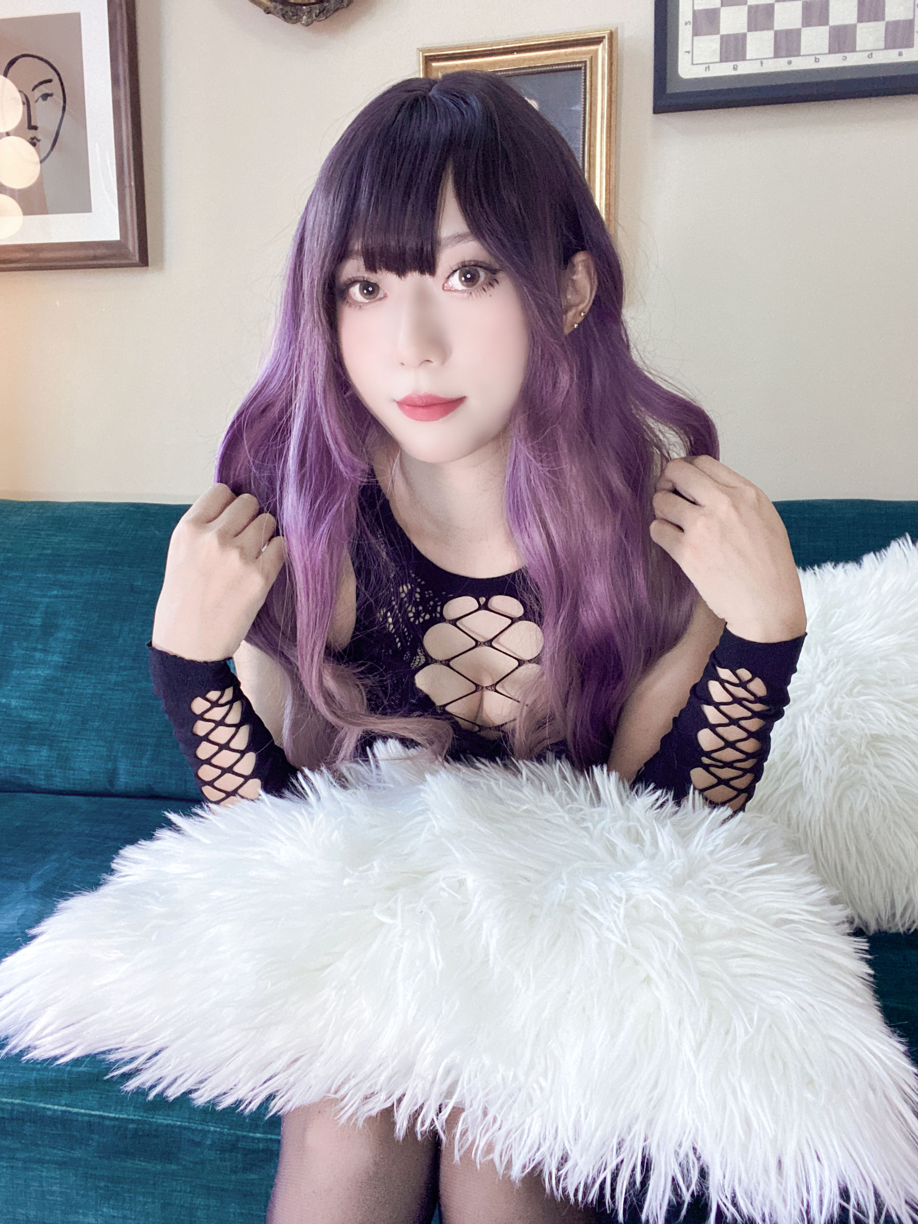 [福利COS] 动漫博主Money冷冷 - 花花网衣