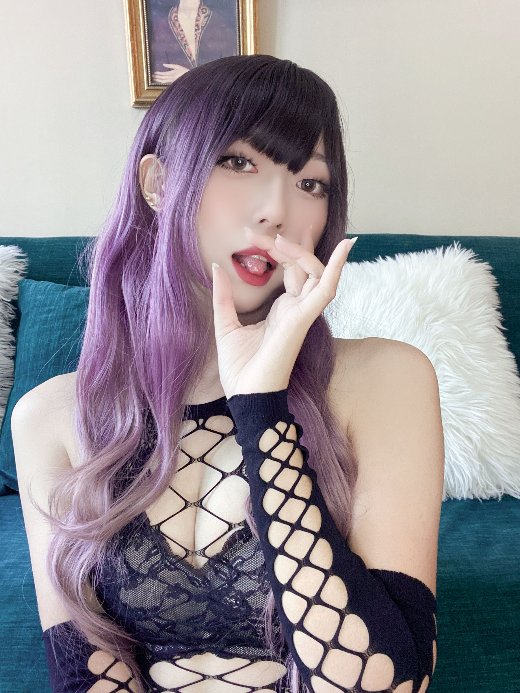 [福利COS] 动漫博主Money冷冷 - 花花网衣