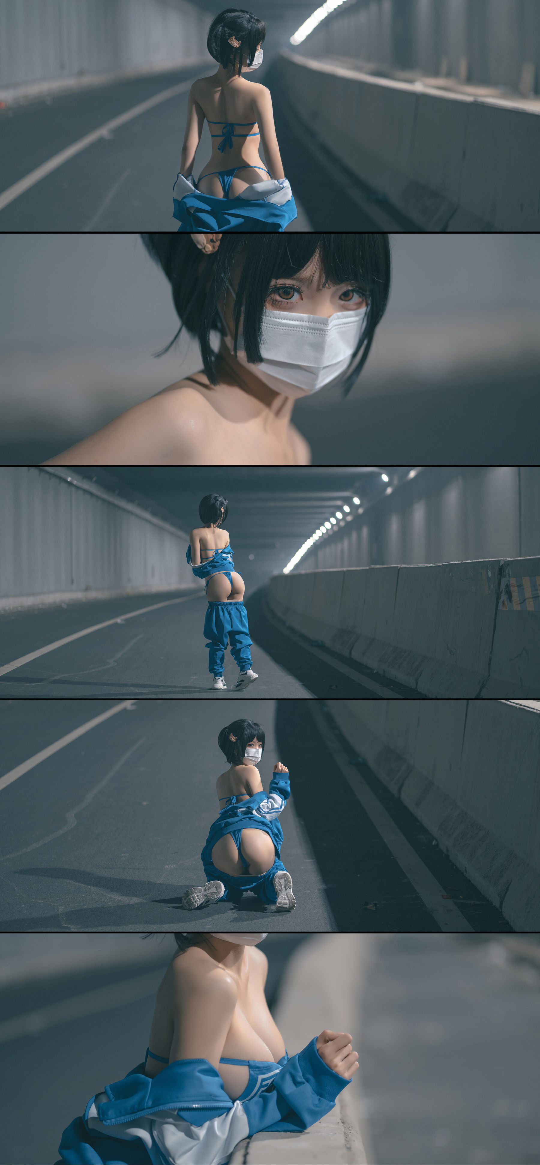 [福利COS] 动漫博主蠢沫沫 - 叫兽的恶作剧 学妹篇