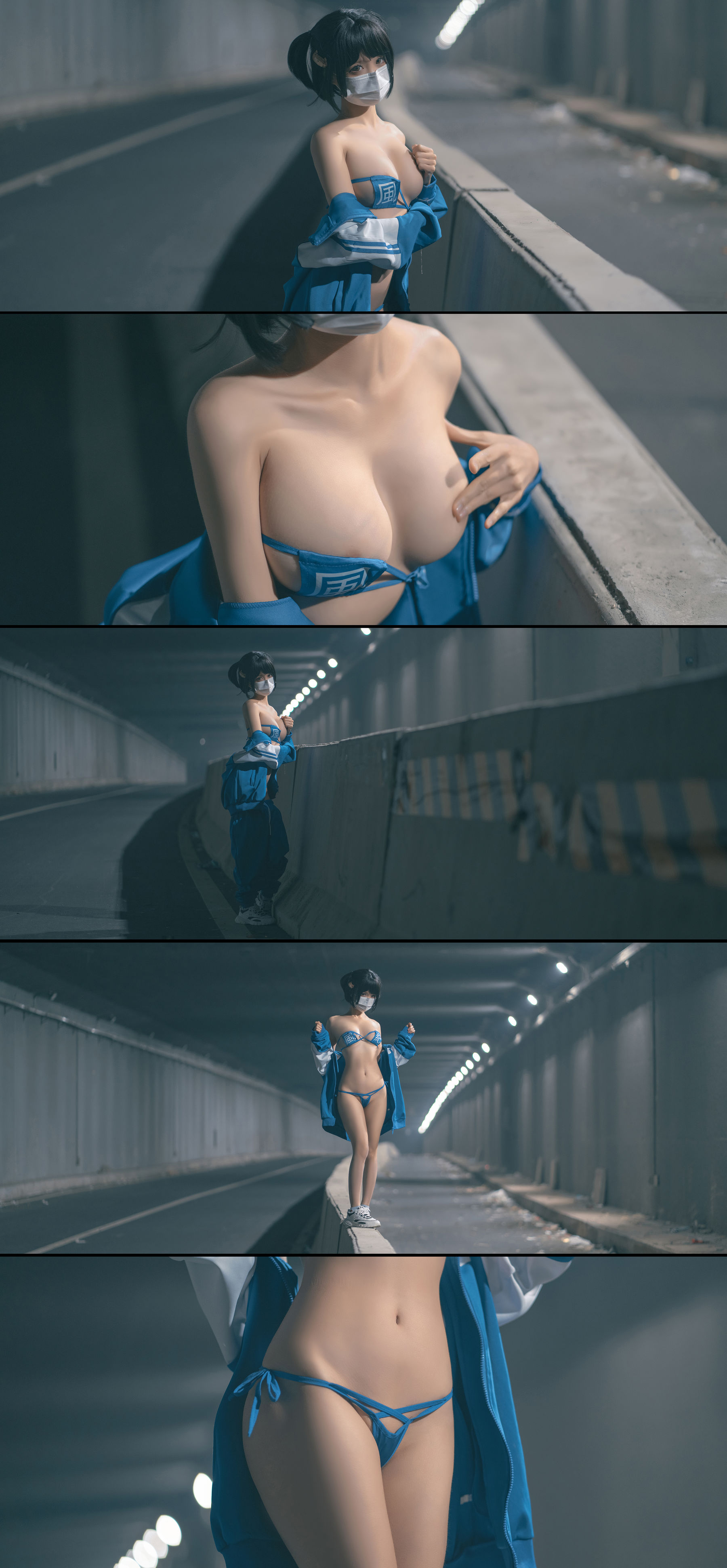 [福利COS] 动漫博主蠢沫沫 - 叫兽的恶作剧 学妹篇