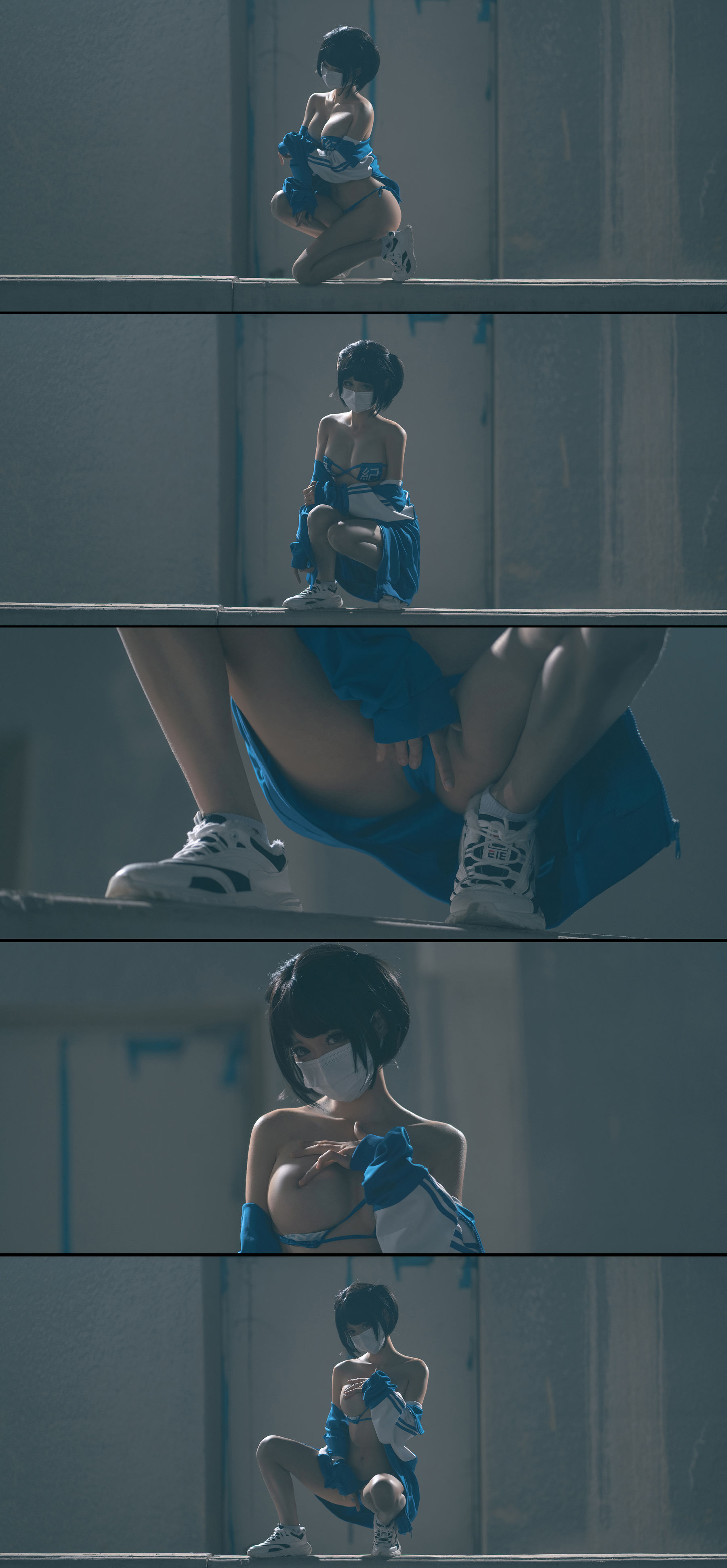 [福利COS] 动漫博主蠢沫沫 - 叫兽的恶作剧 学妹篇