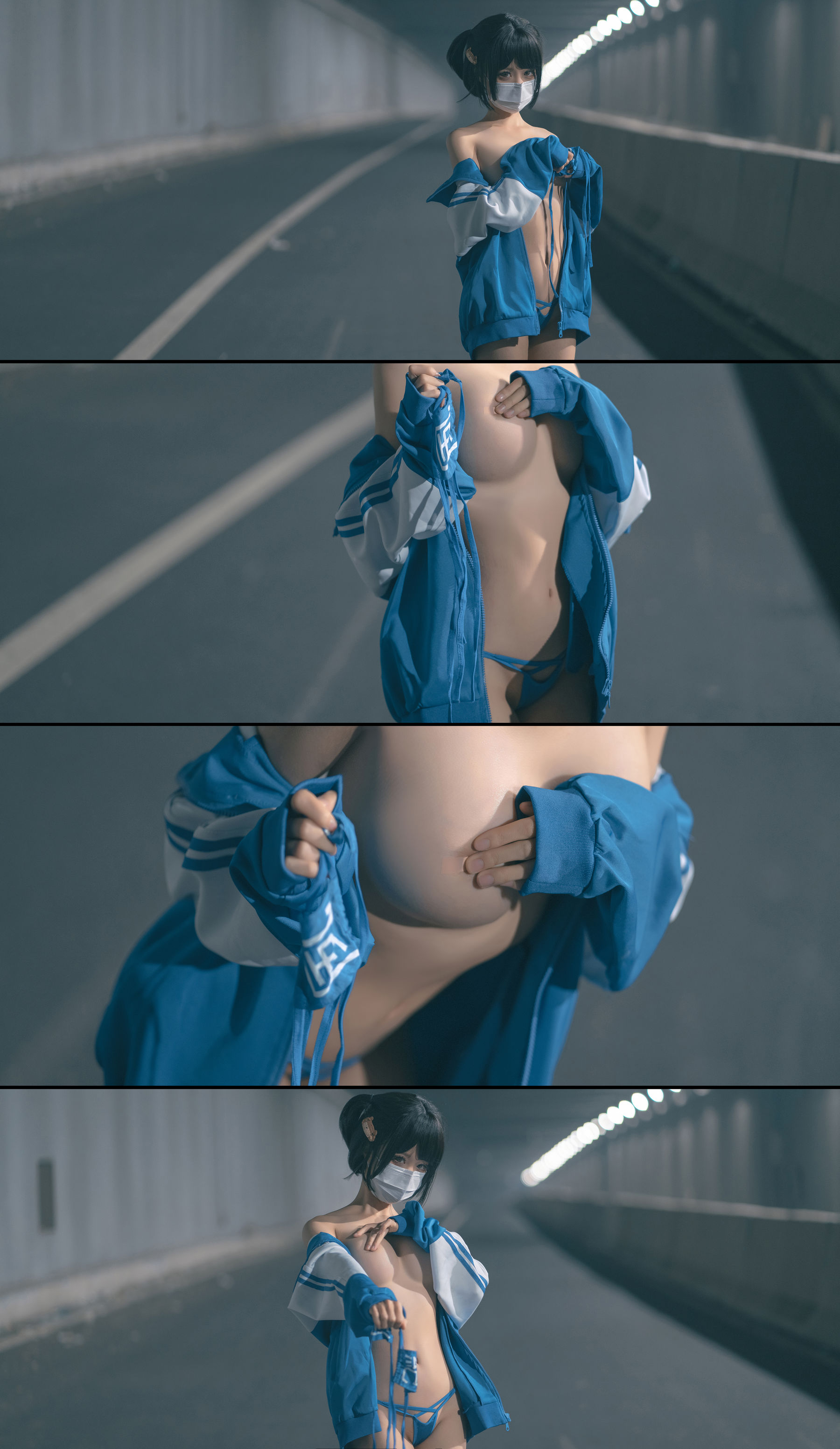[福利COS] 动漫博主蠢沫沫 - 叫兽的恶作剧 学妹篇