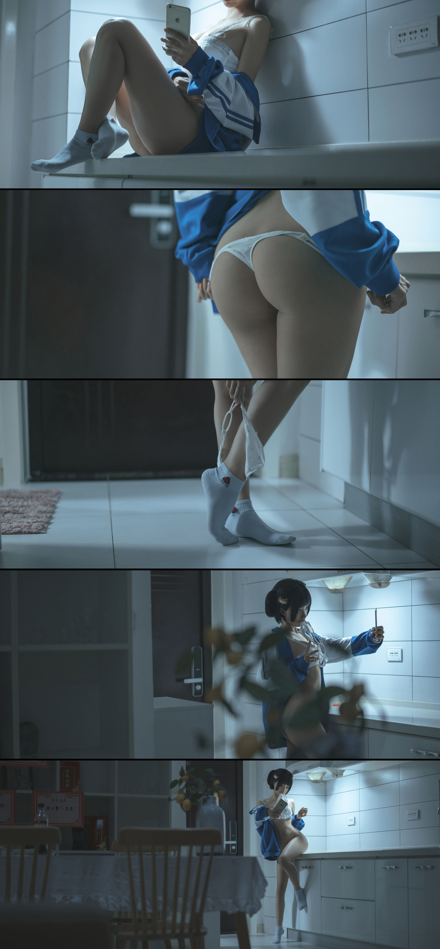 [福利COS] 动漫博主蠢沫沫 - 叫兽的恶作剧 学妹篇