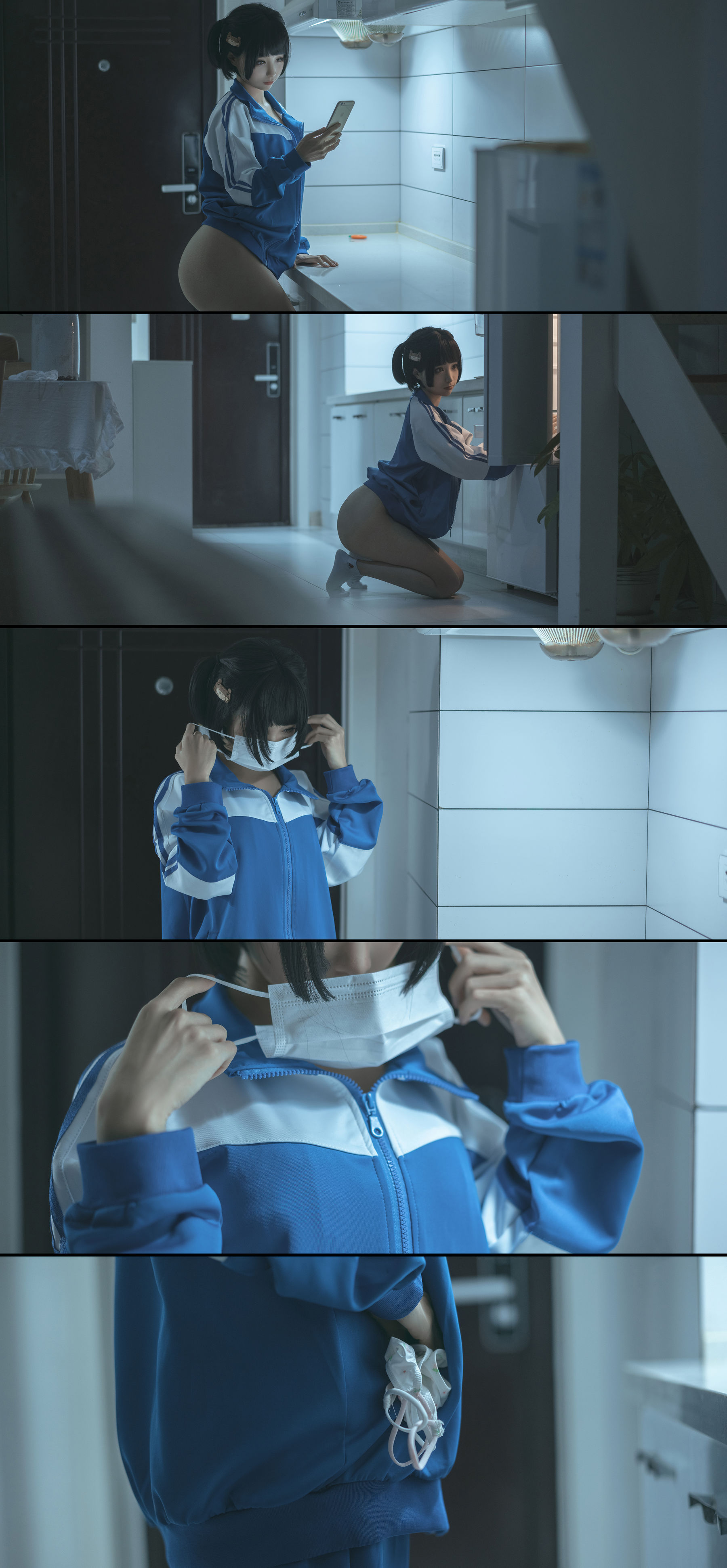 [福利COS] 动漫博主蠢沫沫 - 叫兽的恶作剧 学妹篇