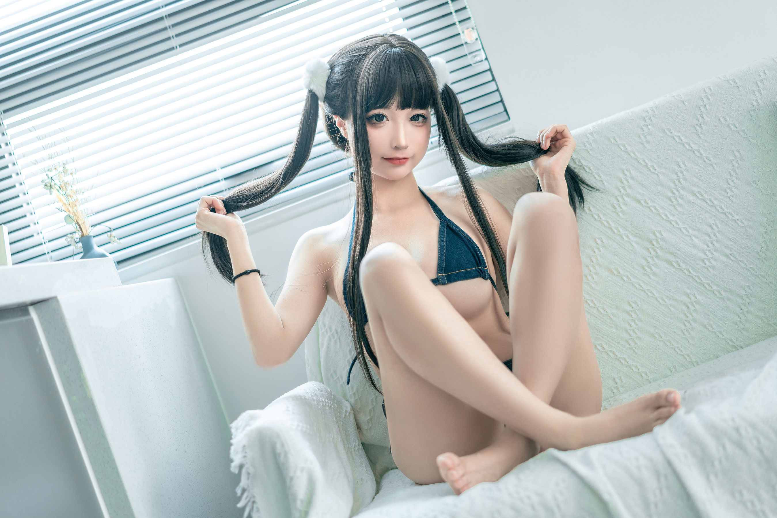 [福利COS] 动漫博主蠢沫沫 - 吉他妹妹2.0