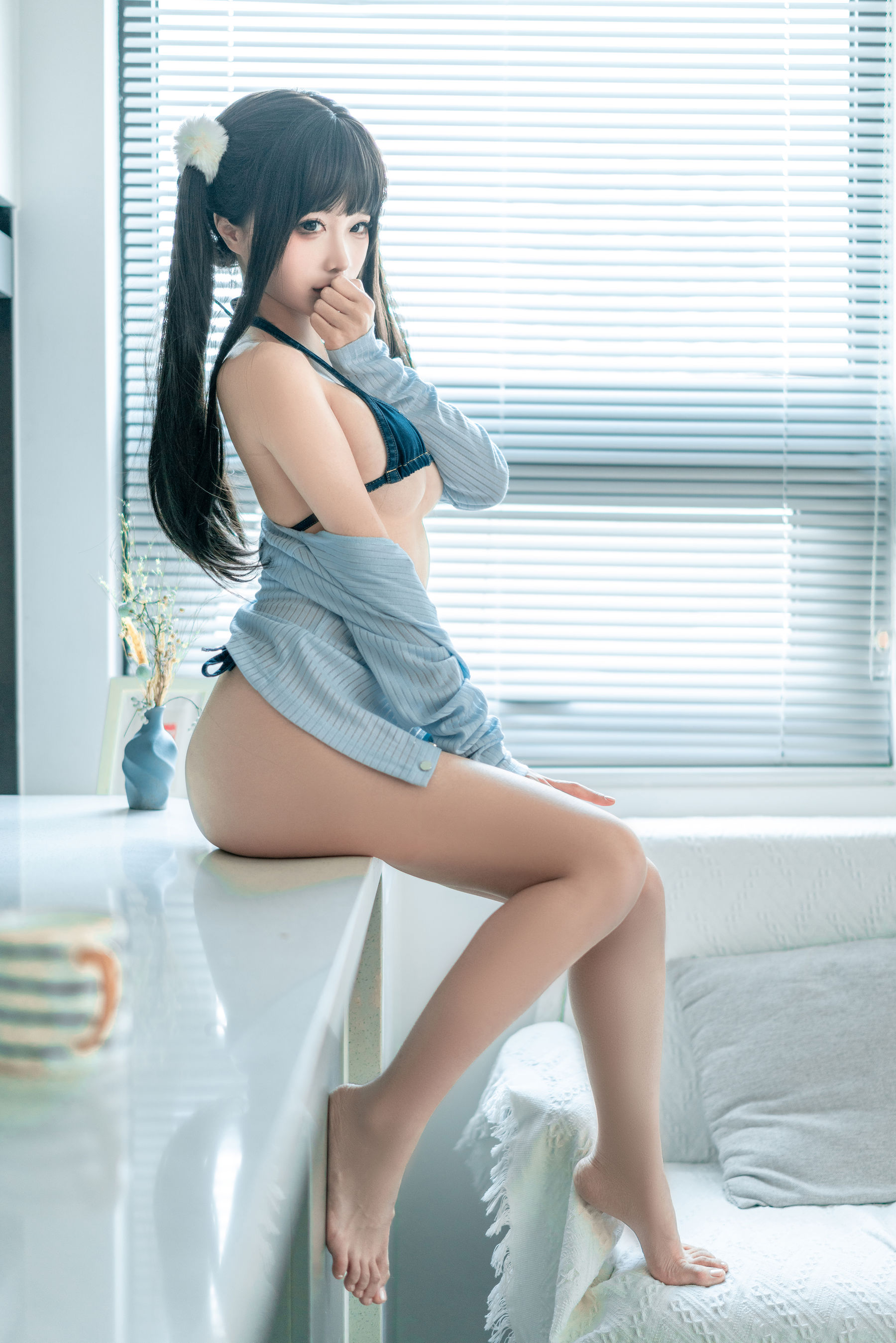 [福利COS] 动漫博主蠢沫沫 - 吉他妹妹2.0