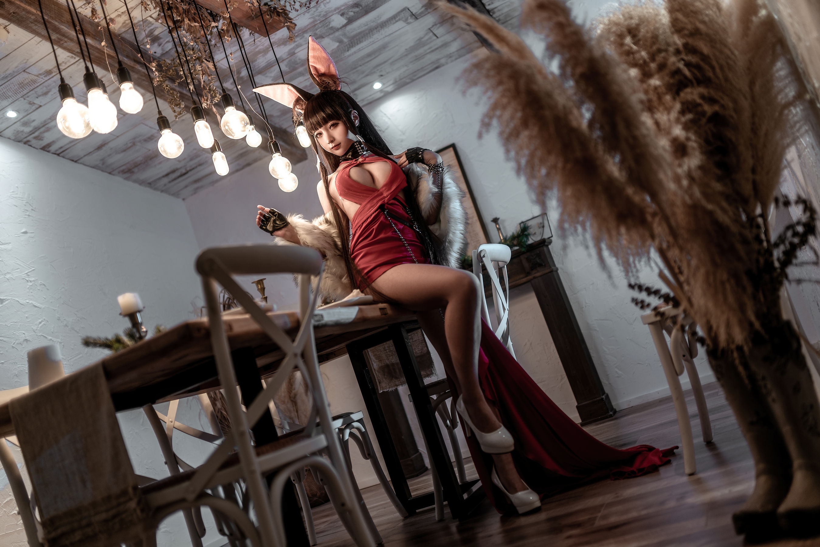 [福利COS] 动漫博主蠢沫沫 - 碧蓝航线 赤城