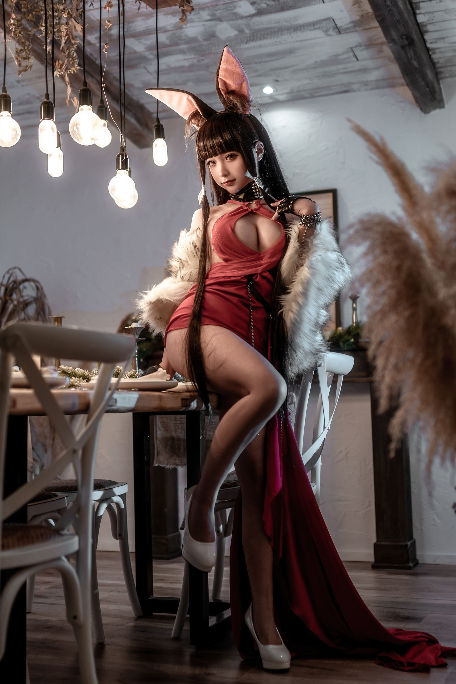 [福利COS] 动漫博主蠢沫沫 - 碧蓝航线 赤城