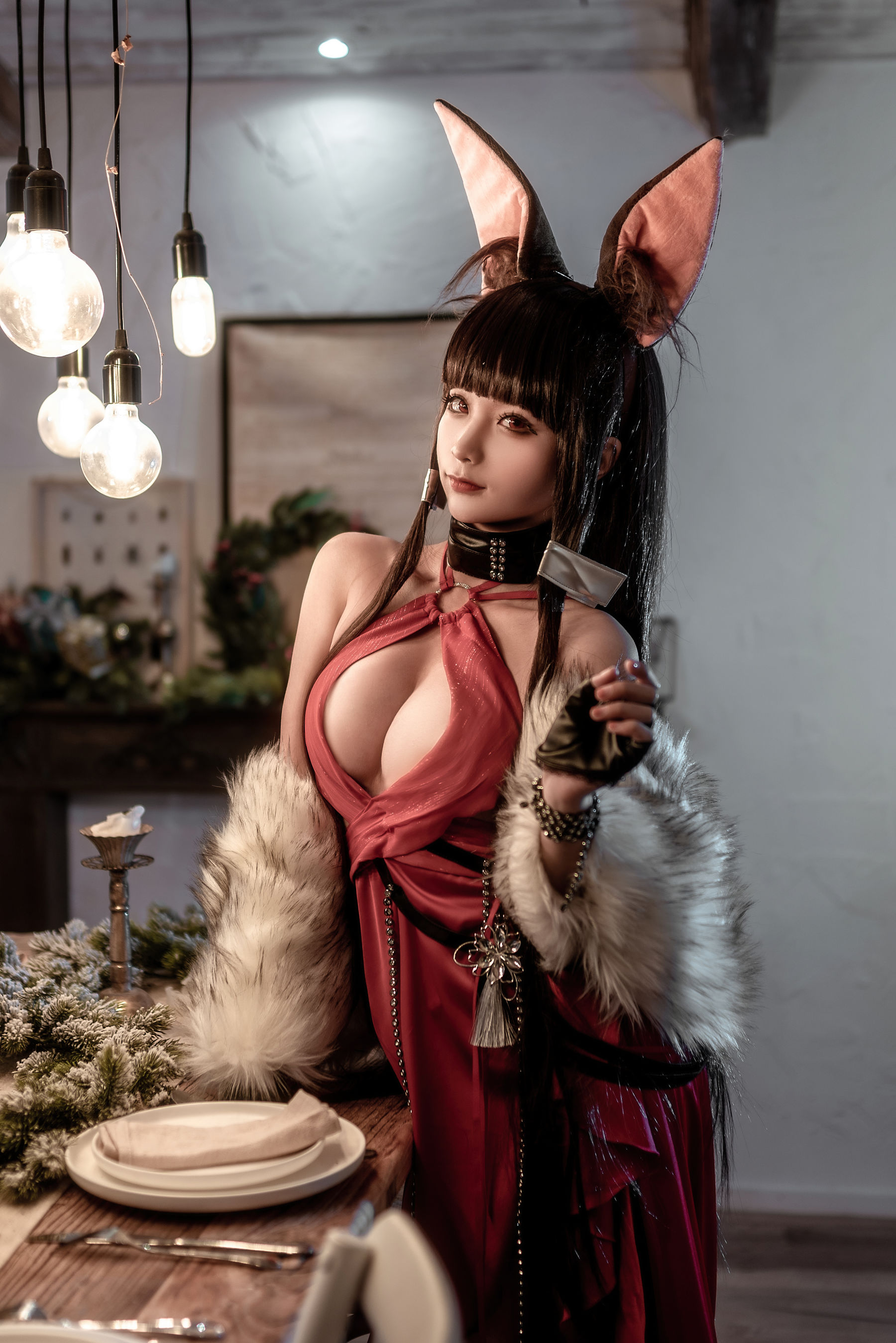 [福利COS] 动漫博主蠢沫沫 - 碧蓝航线 赤城